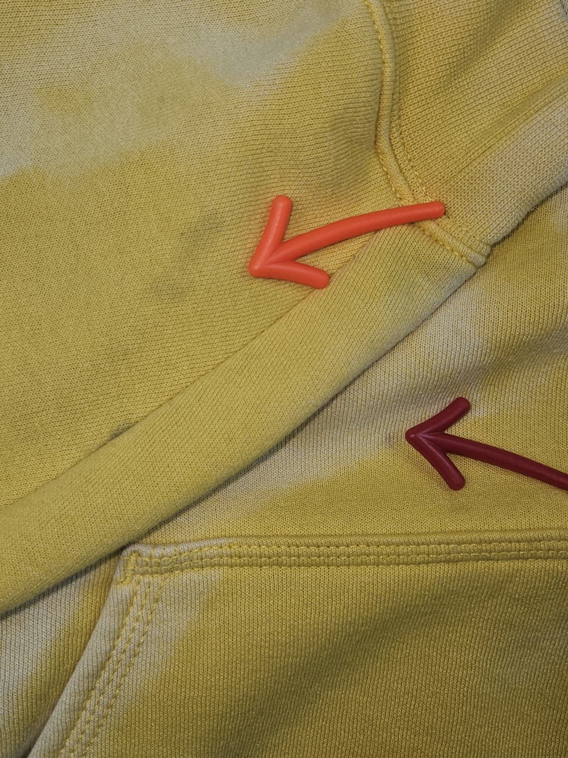 칼하트 다잉 워시드 커스텀 스웻 후드 티셔츠 ( 3XL ) / 10133 상품이미지7