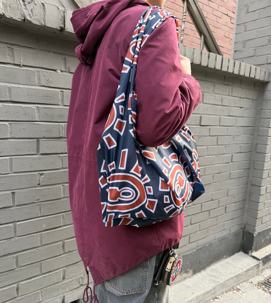 Always reuserble bag (navy) 상품이미지1