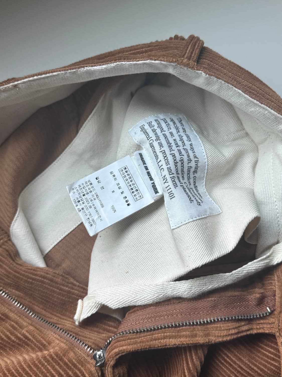 (M)엔지니어드 가먼츠 코듀로이 와이드팬츠 상품이미지10