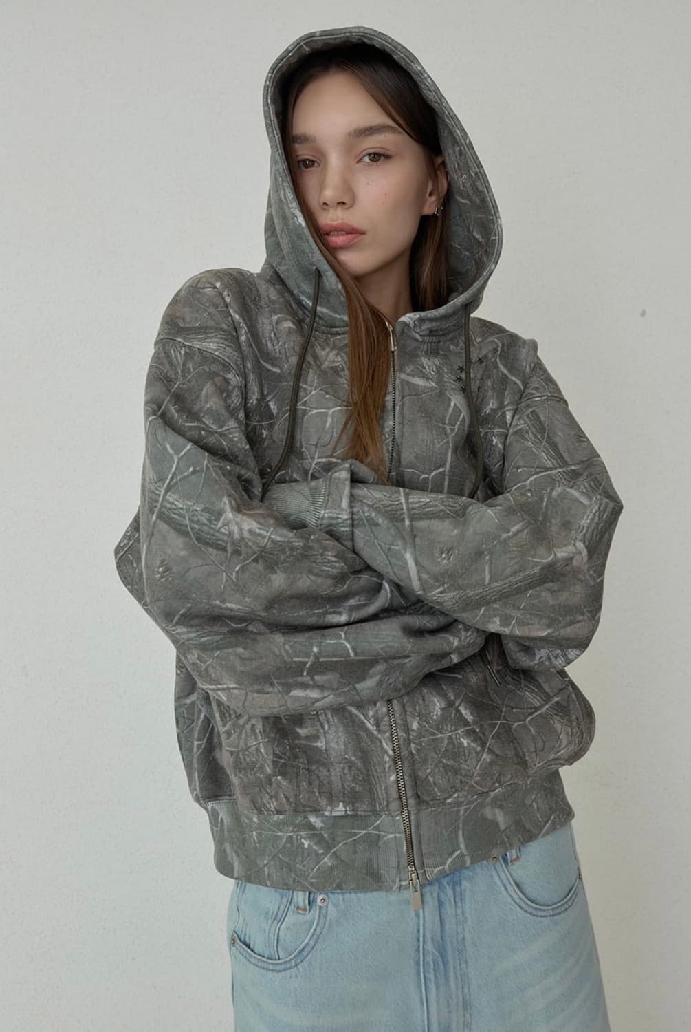 [새제품] 오데스 리얼트리 후드집업 상품이미지2