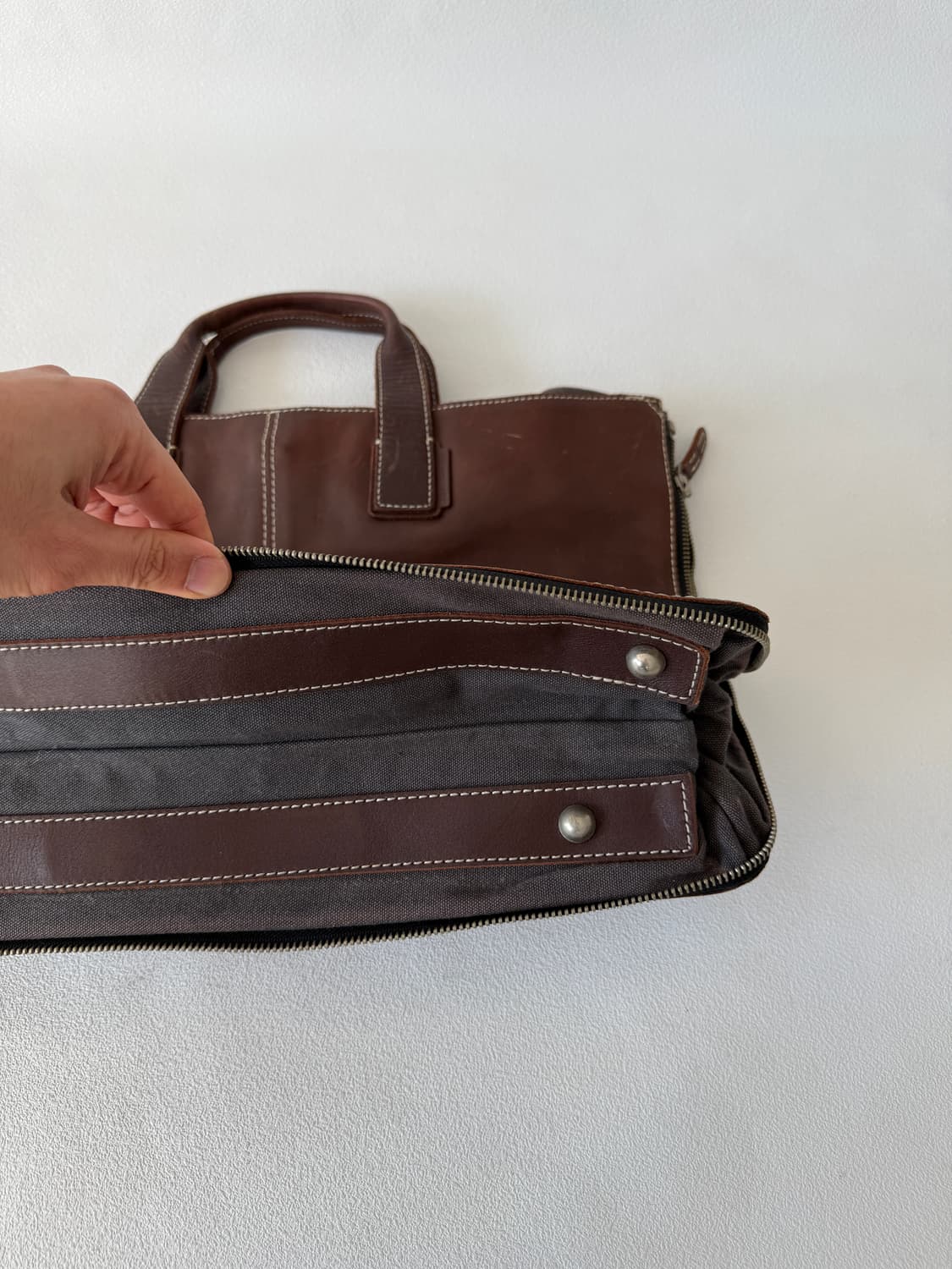 준코 코시노(JUNKO KOSHINO) 레더 브리프케이스백 상품이미지6