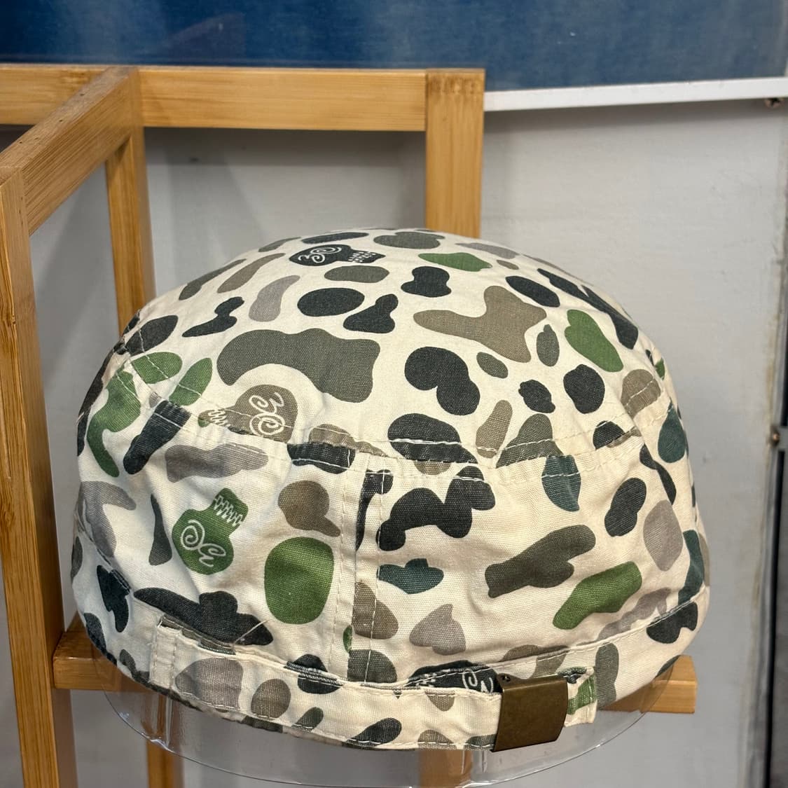 스투시 카모플라쥬 디자인 워크캡 OS 상품이미지2