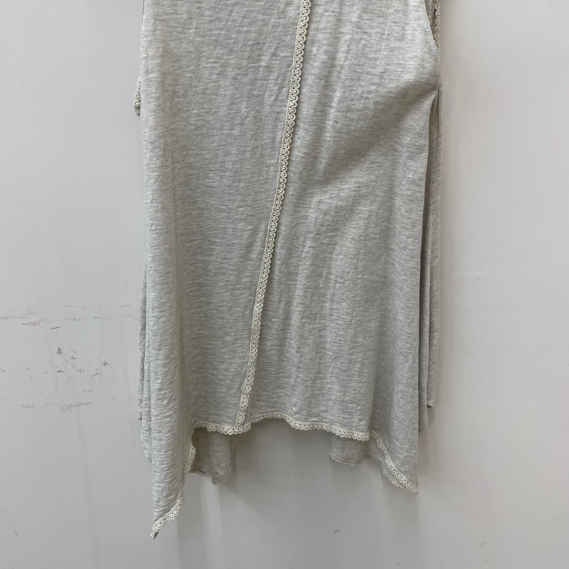 하구미 모리 슬리브리스 랩 가디건 da da de epatant 상품이미지5