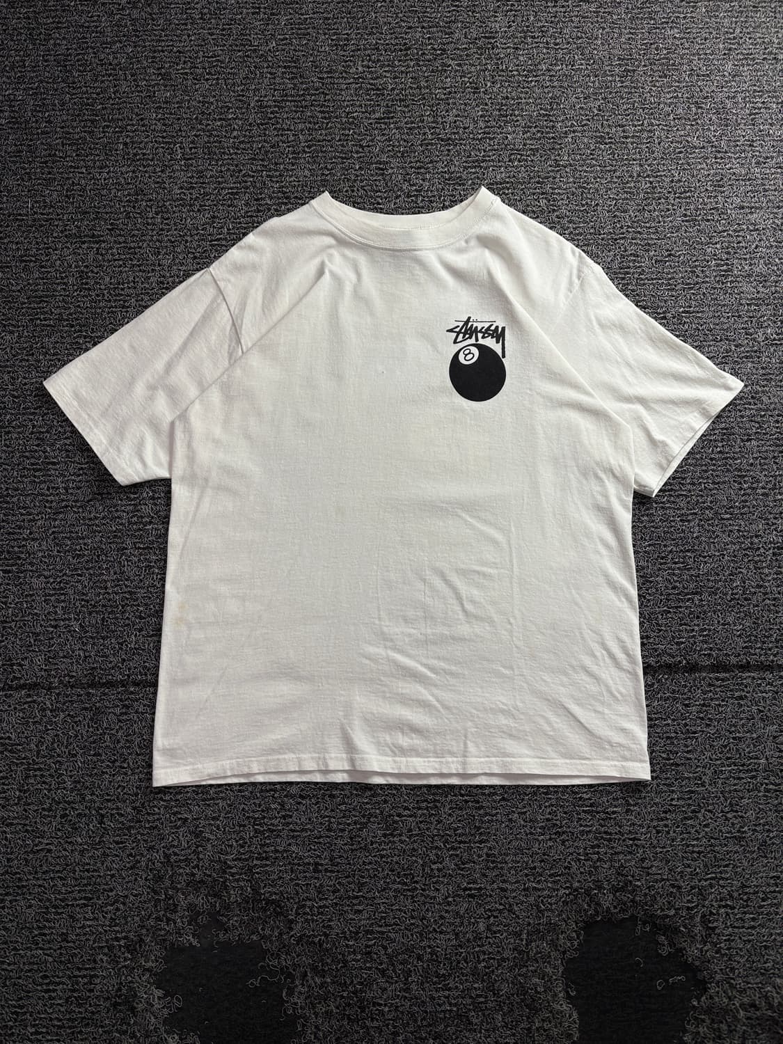 스투시 에잇볼 빅로고 박시핏 반팔티 4187 상품이미지2