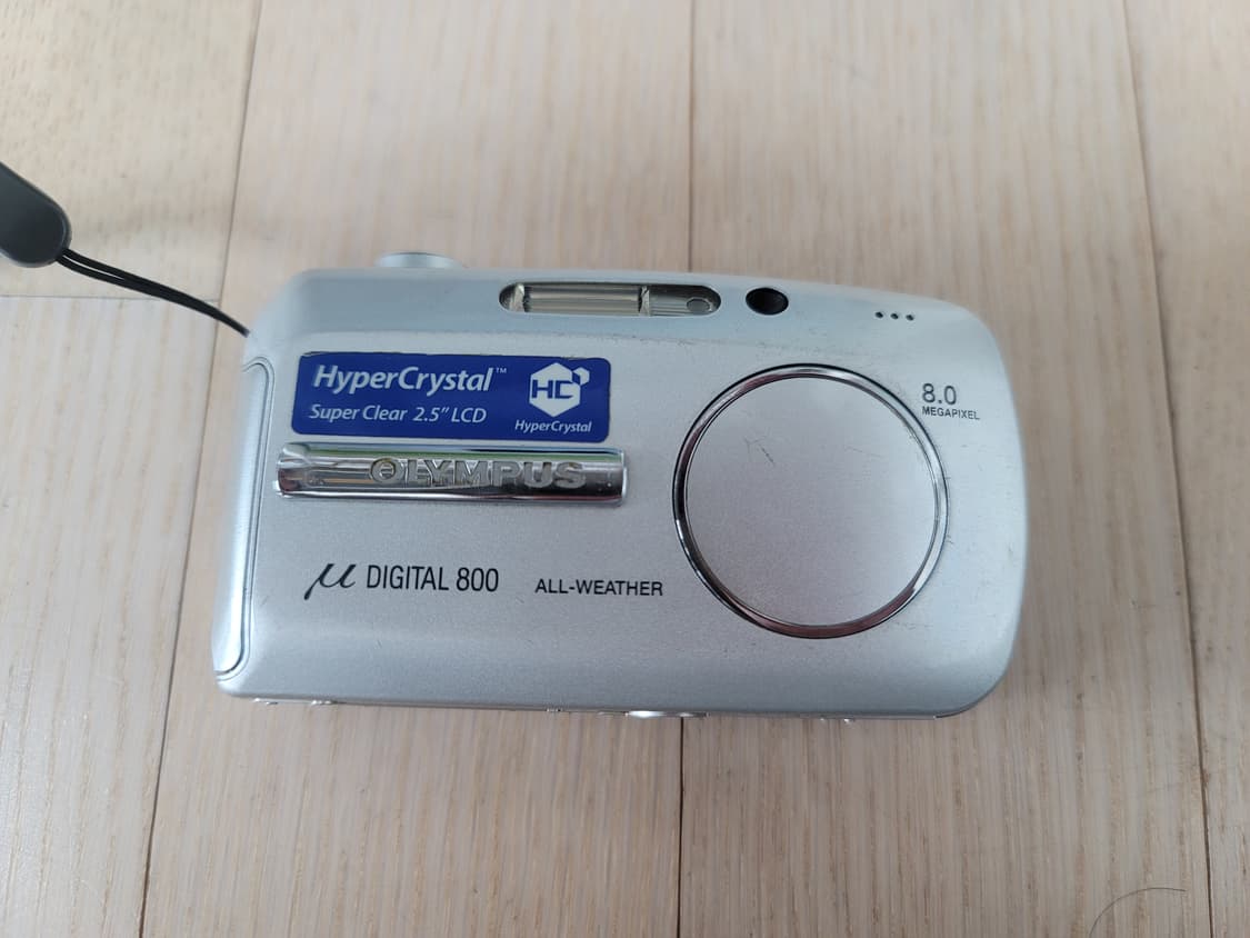 올림푸스 뮤800 빈티지 레트로 올드 y2k디카 디지털 카메라 상품이미지4