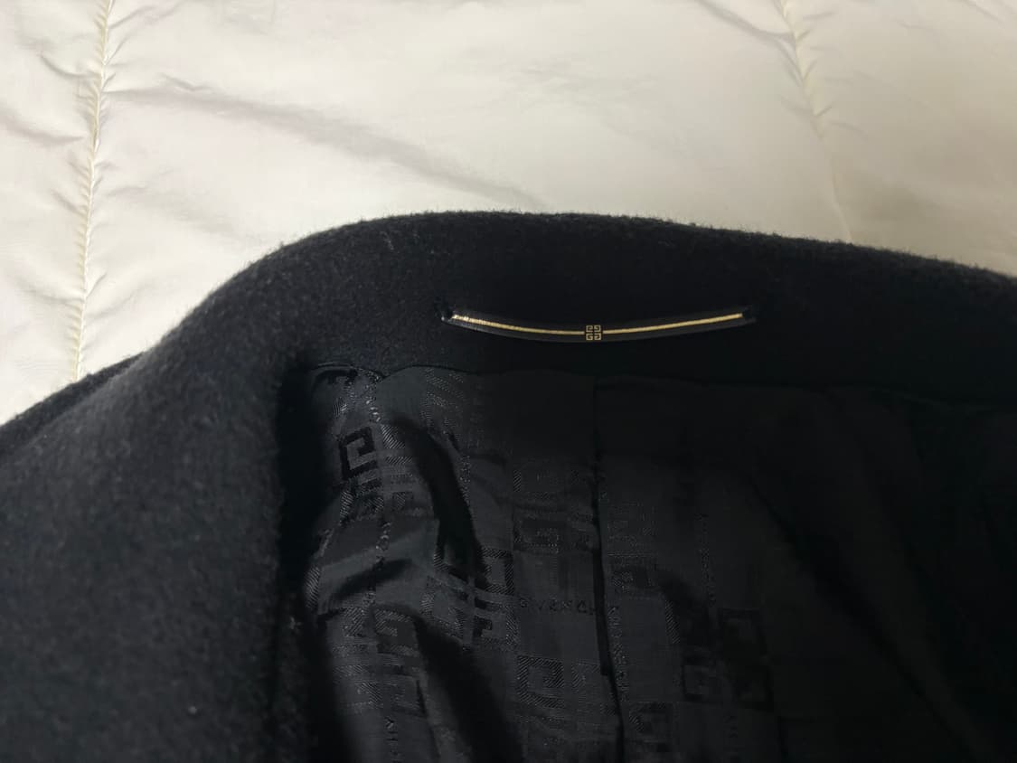 지방시 금장 더블버튼 오버핏 코트 46 상품이미지5