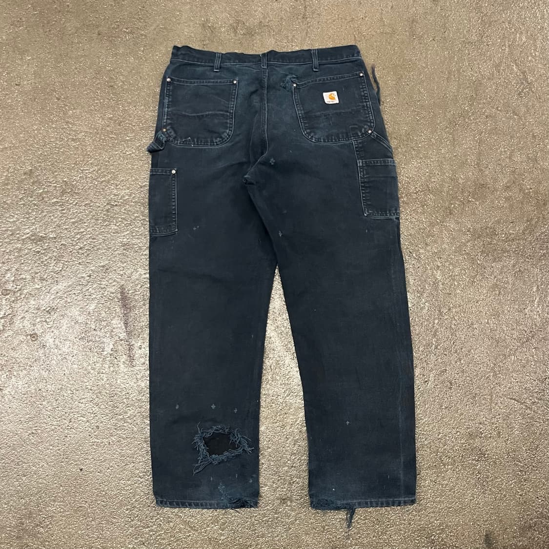 Carhartt 데미지 더블니 팬츠 (35“) 상품이미지4