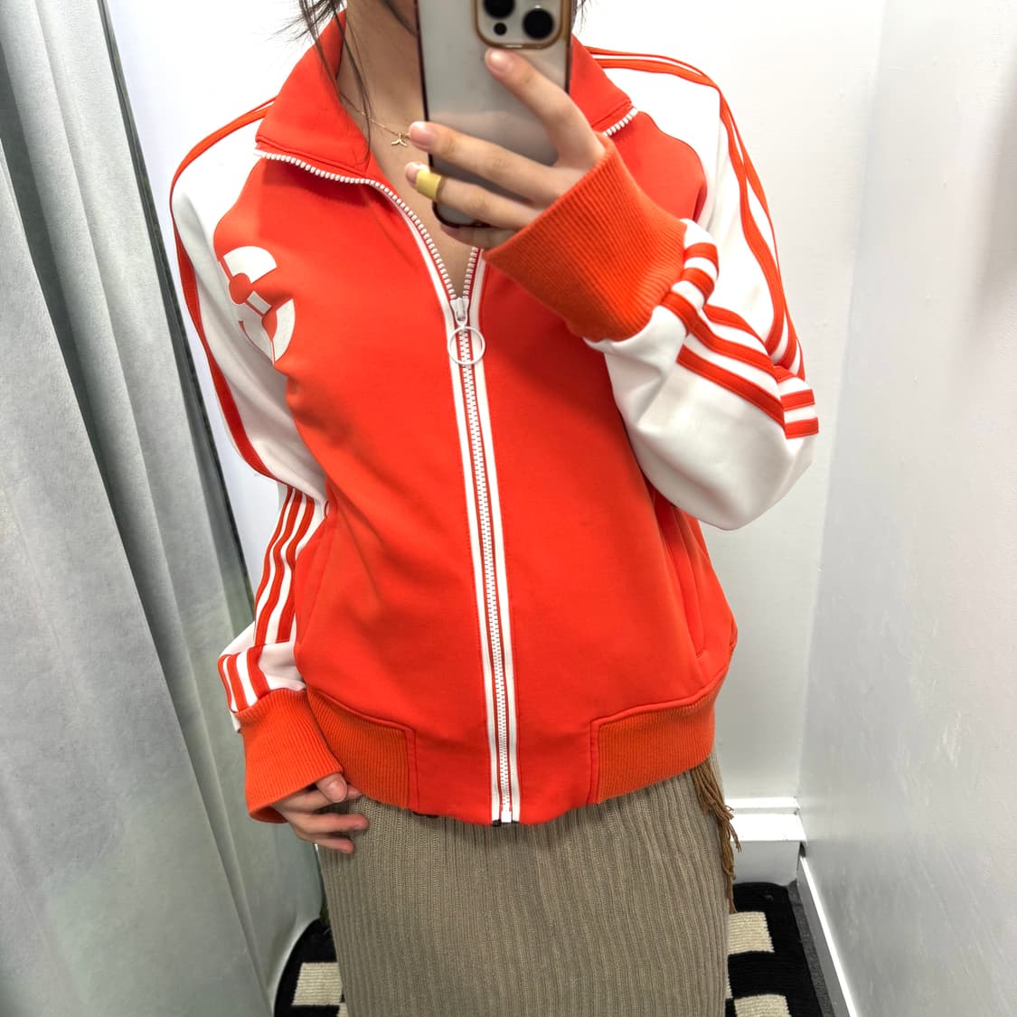 아디다스 오렌지 3S 트랙탑 져지 상품이미지2