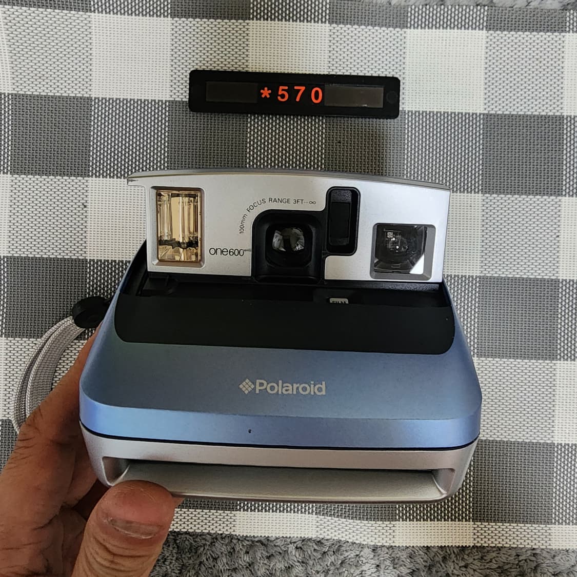 폴라로이드 원 600 블루 즉석카메라 상품이미지1
