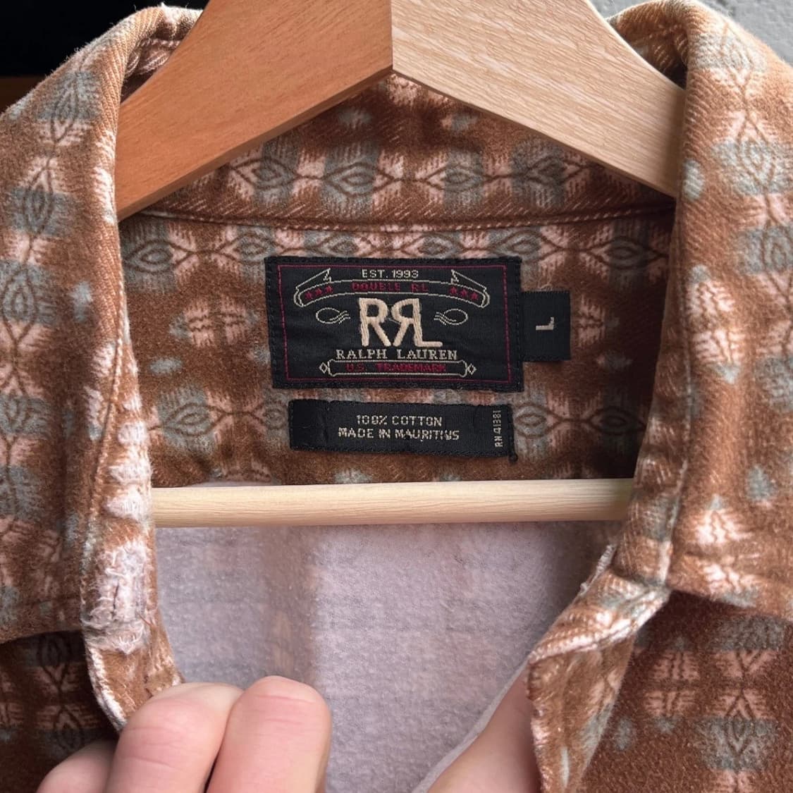 RRL 더블알엘 인디안 사우스웨스트 워크 셔츠 상품이미지3