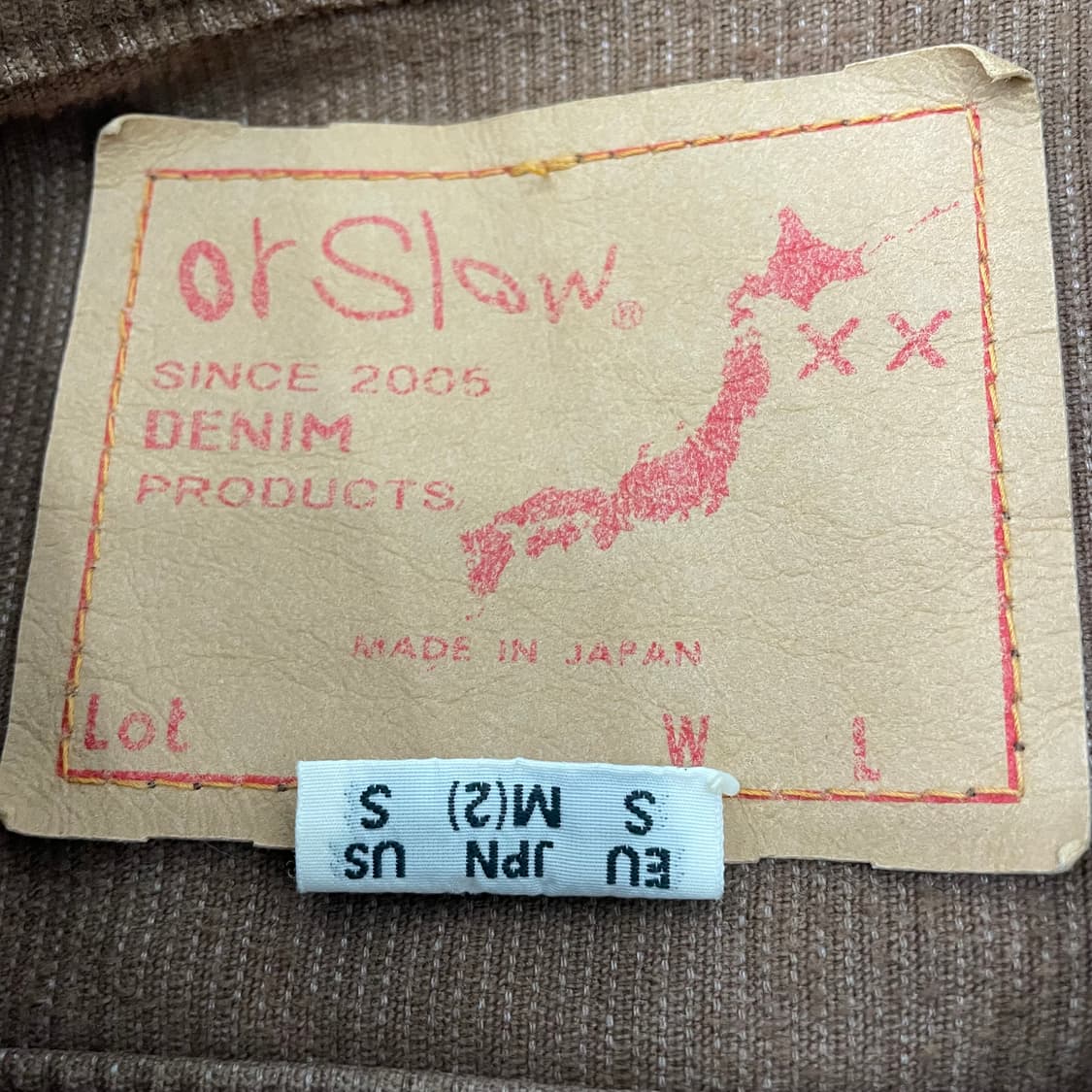 오어슬로우 코듀로이 트러커 자켓 상품이미지3