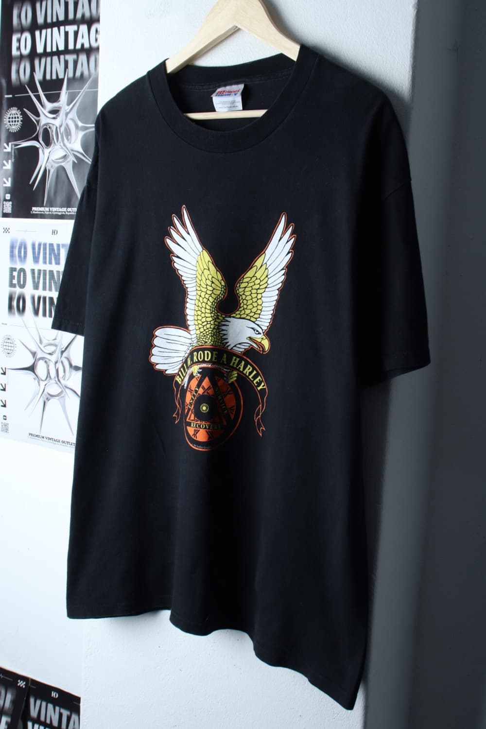 (XL-2XL) 헤인즈 반팔 티셔츠 90s 년대 USA-7B45 상품이미지1