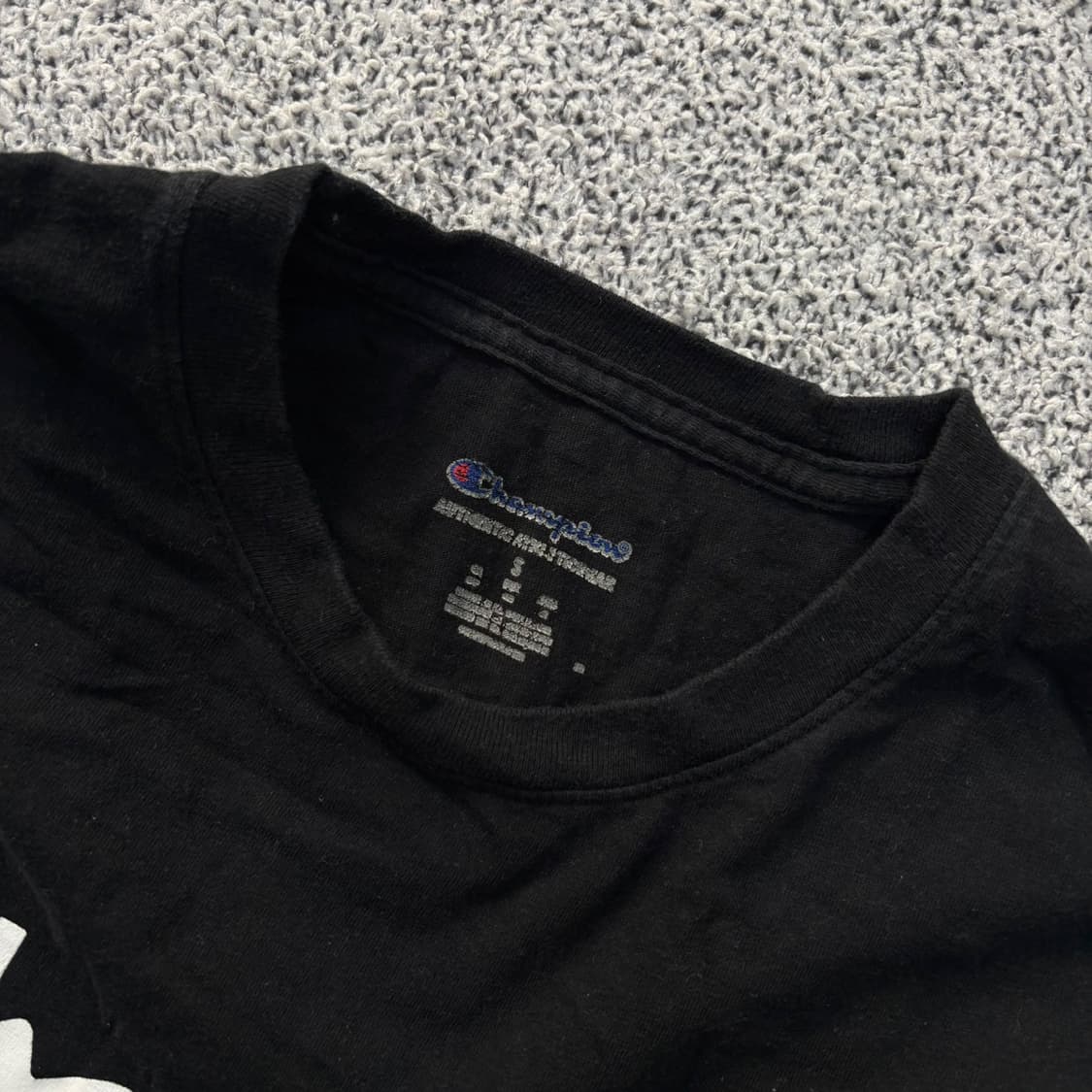 S 챔피온 남성 빅로고 라운드 반팔티 0323J 상품이미지2