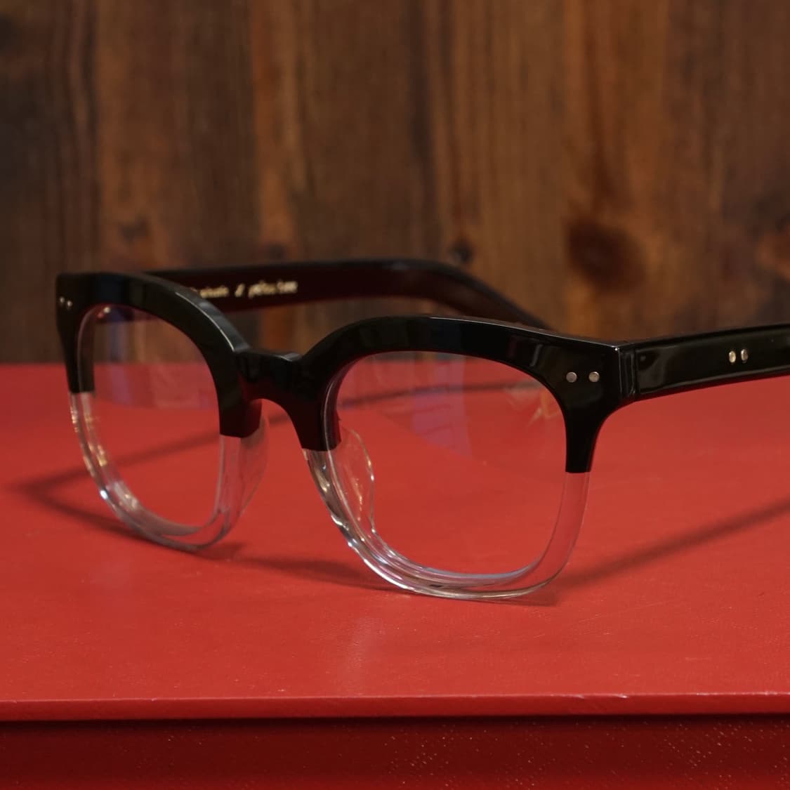 그라픽 플라스틱 X 옐로우비 투톤 안경  상품이미지4