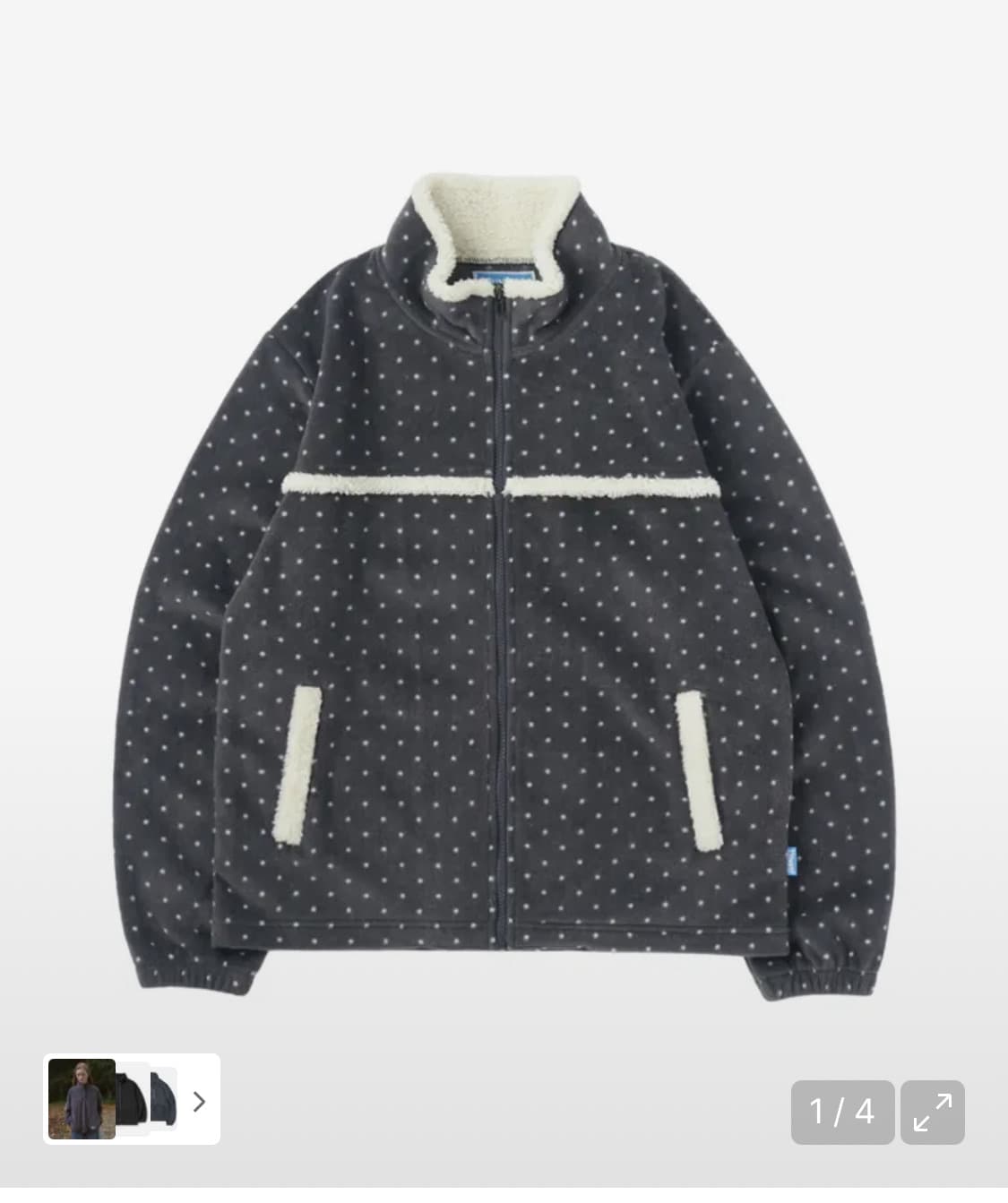 써넥트 도트후리스 상품이미지1