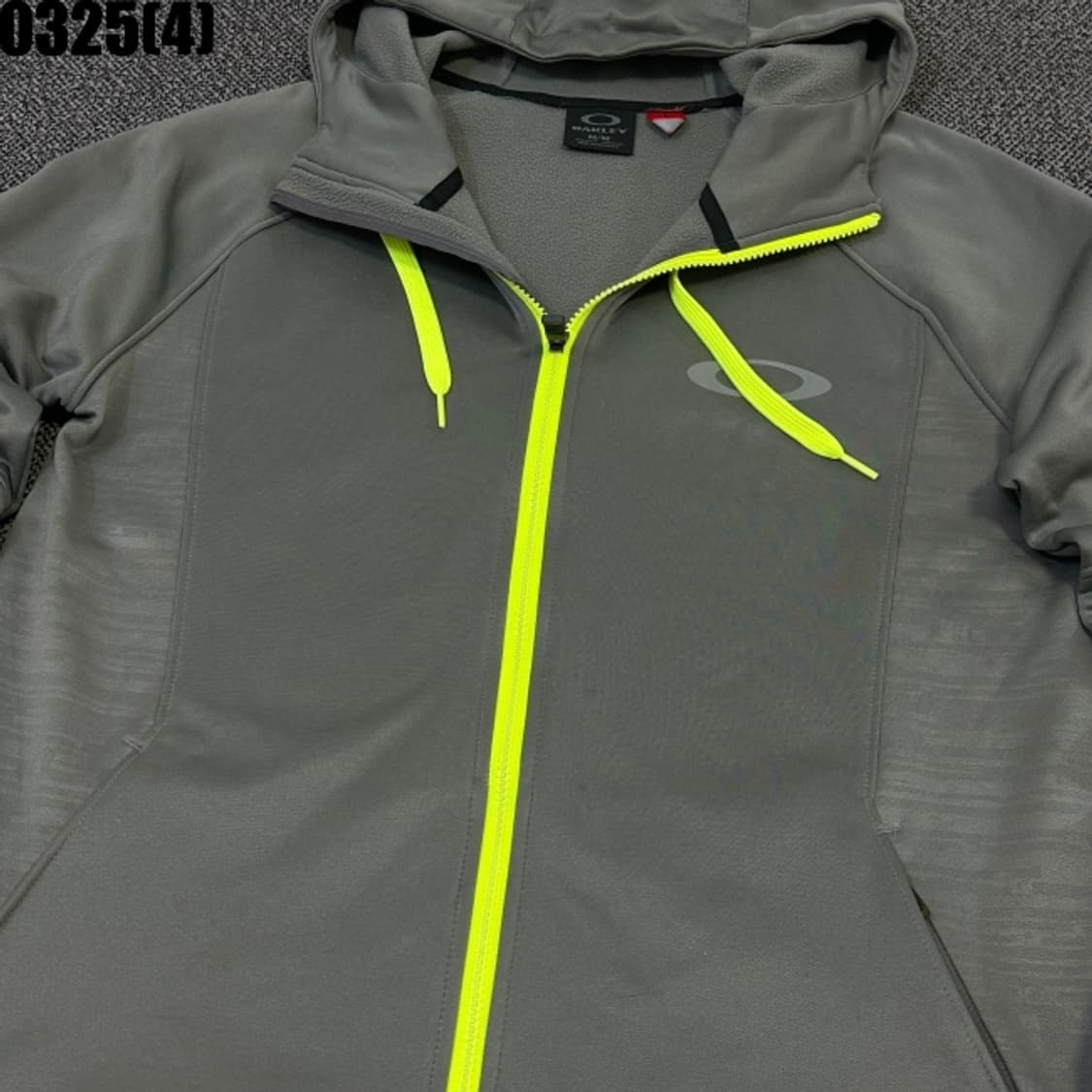 M 오클리 그레이 형광 후드집업 0325(4) 상품이미지2