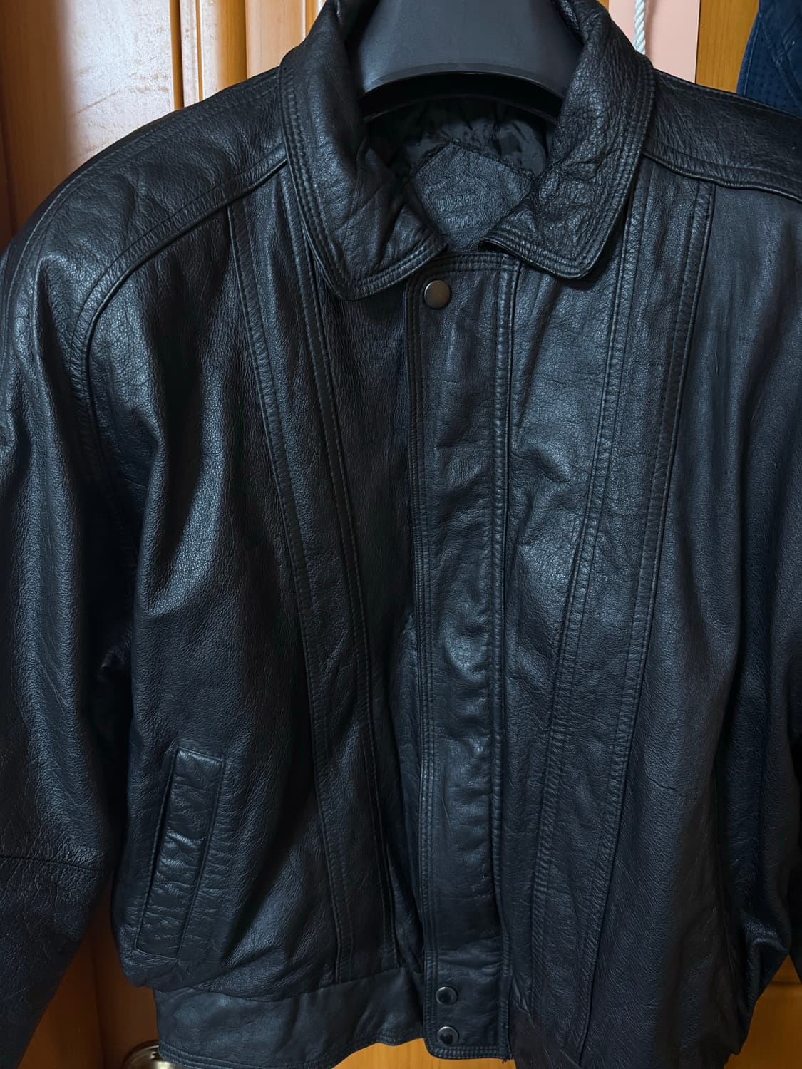 빈티지 소가죽 레더자켓 (겨울 가능) 상품이미지2