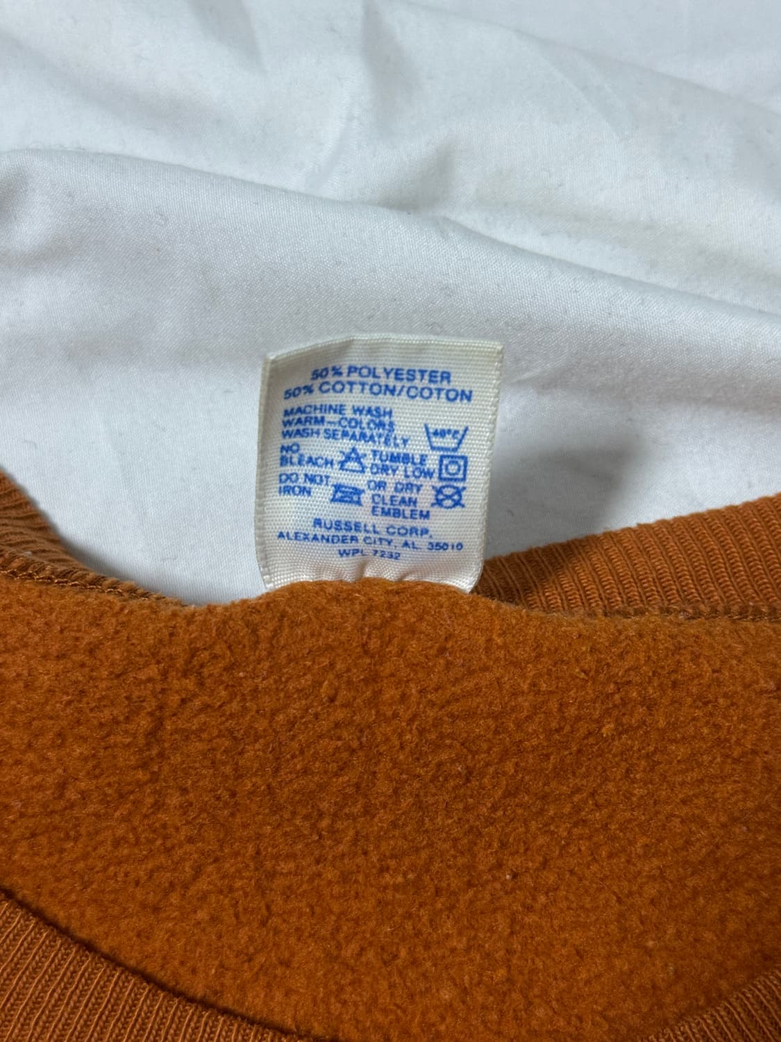 80s usa 러셀 애슬래틱 50 50 스웨트셔츠 상품이미지5