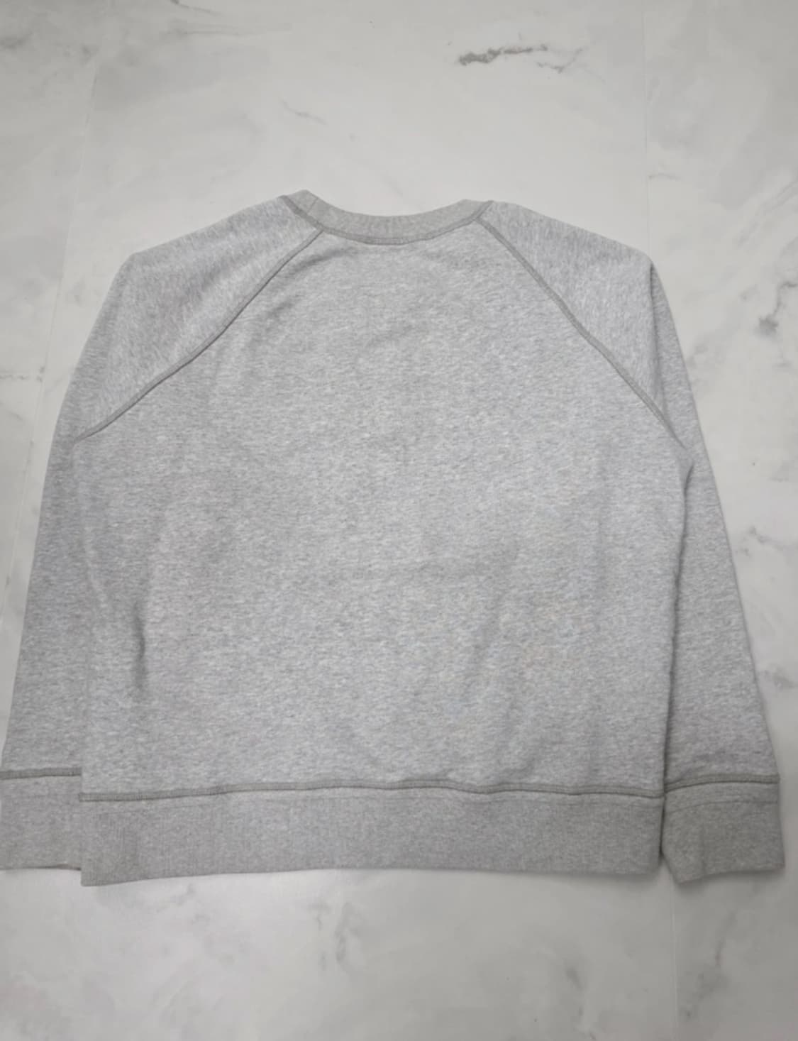 정품 루이비통 업사이드다운 형광 회색 맨투맨 100 상품이미지5