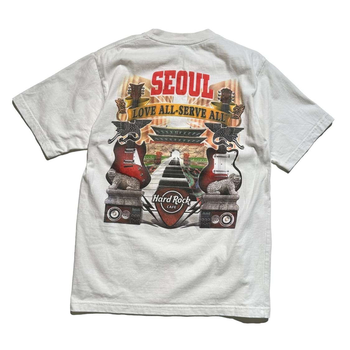 하드락카페 서울 프린트 반팔 티셔츠 상품이미지1