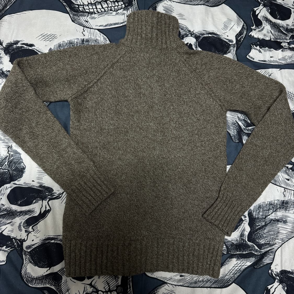 디젤  울 니트집업 100 L사이즈  상품이미지3