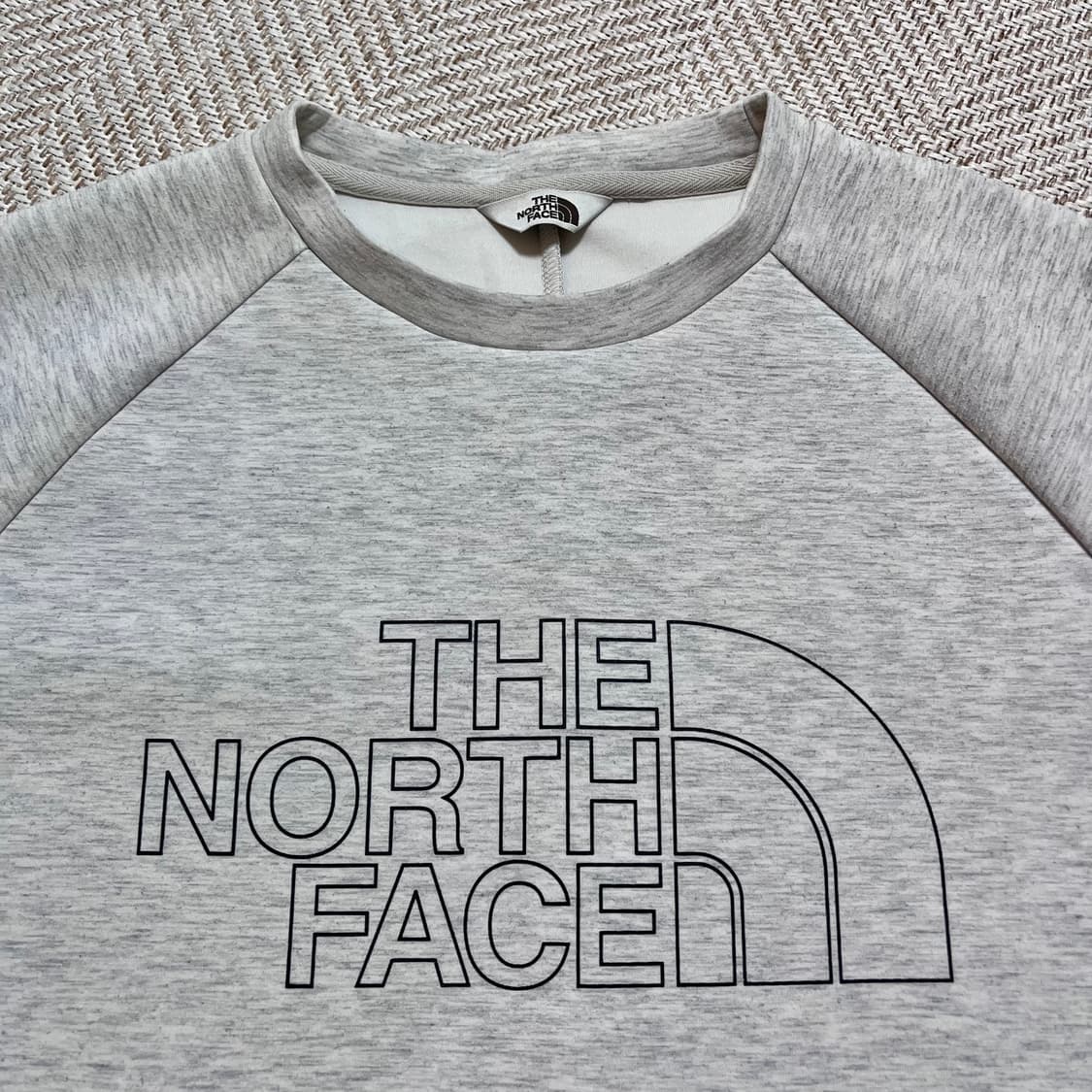 [정품] 노스페이스 오트밀 맨투맨 [ M ] 상품이미지3