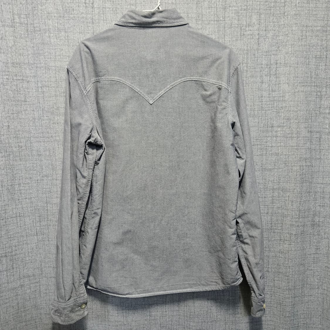 리바이스 여성 연청 데님 셔츠 상품이미지2