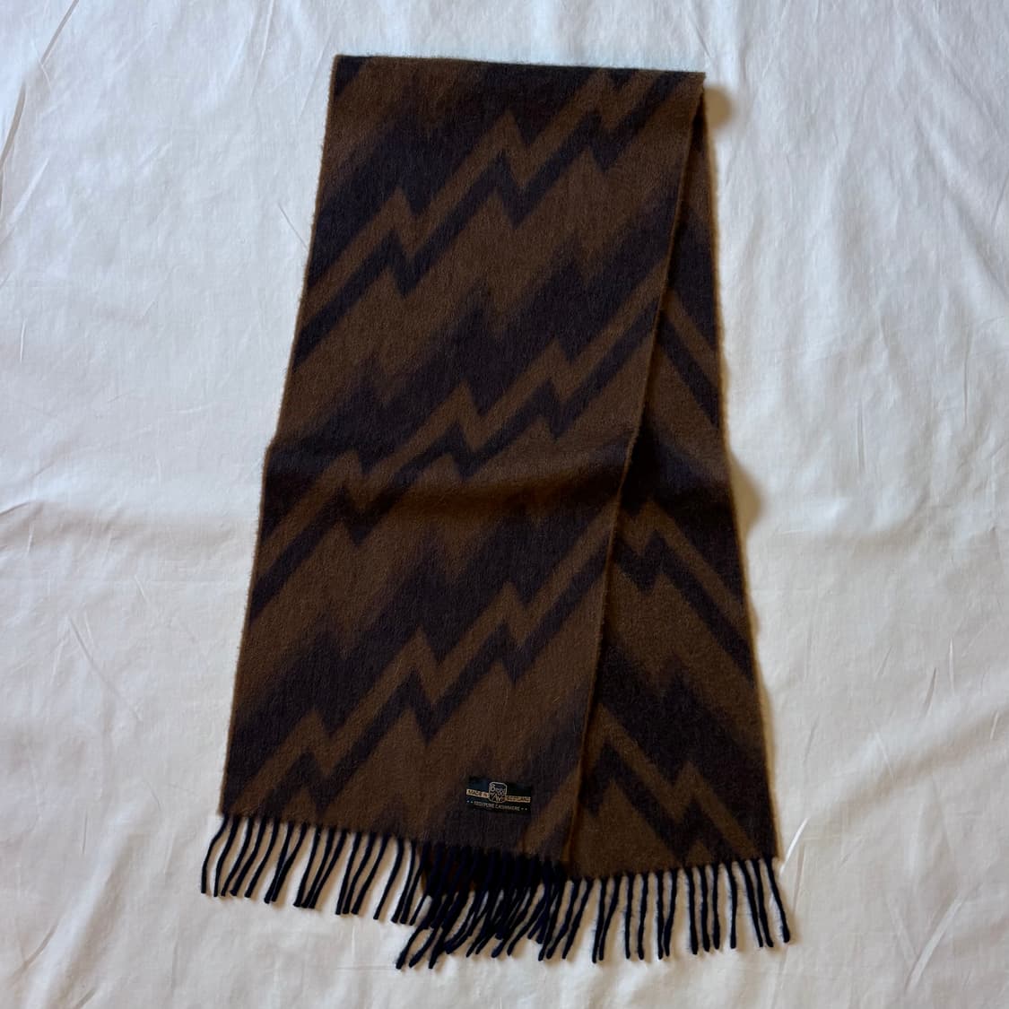 스코틀랜드 Begg of Ayr 캐시미어 머플러 상품이미지3