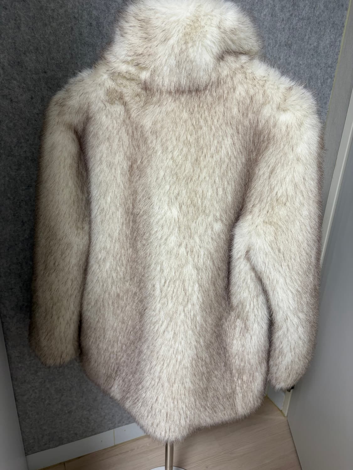 더포르타(포르타) 소프트 퍼 자켓 아이보리 상품이미지9