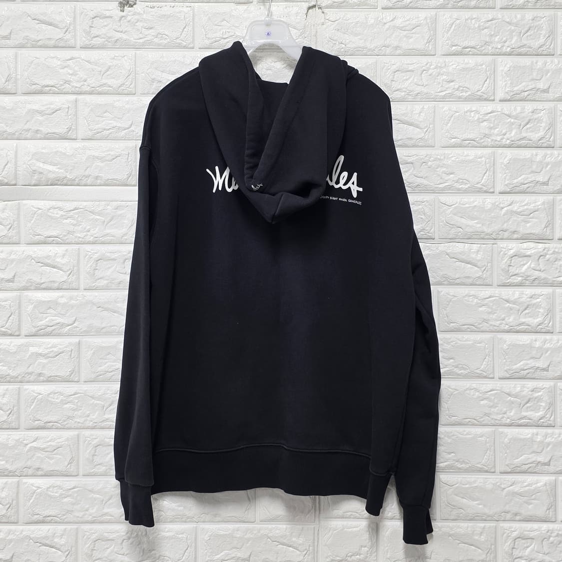 택포) 마크 곤잘레스 후드집업 블랙 XL 상품이미지4