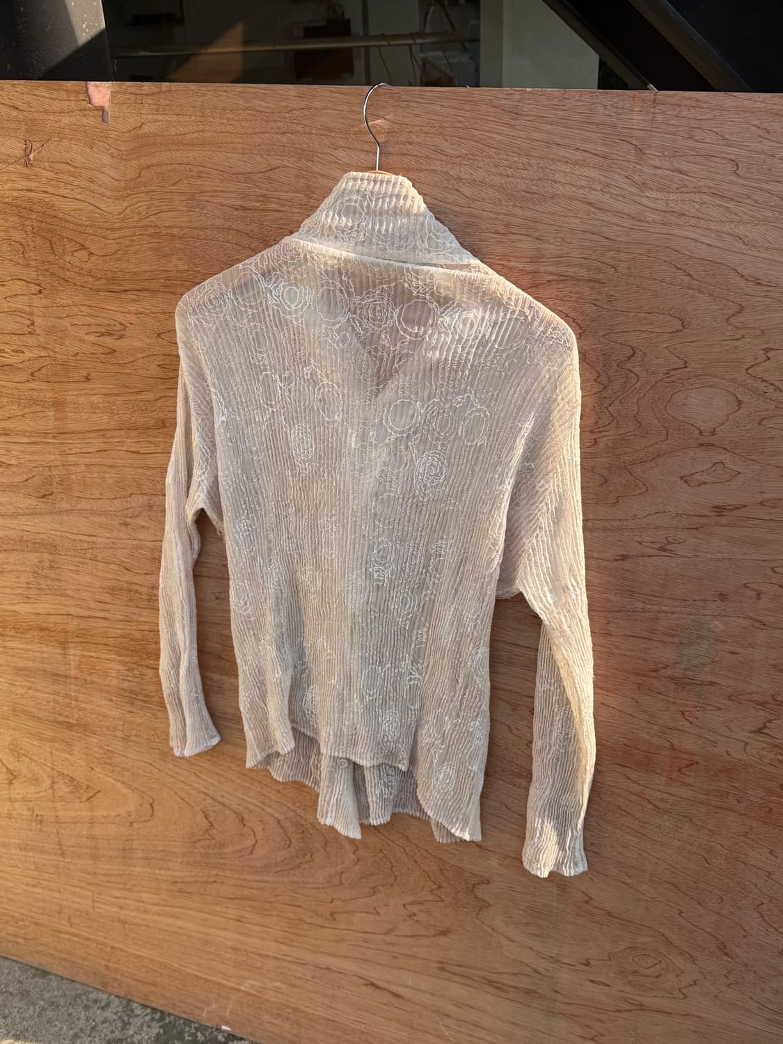 이세이미야케 fete 플로럴 플리츠 가디건 상품이미지8