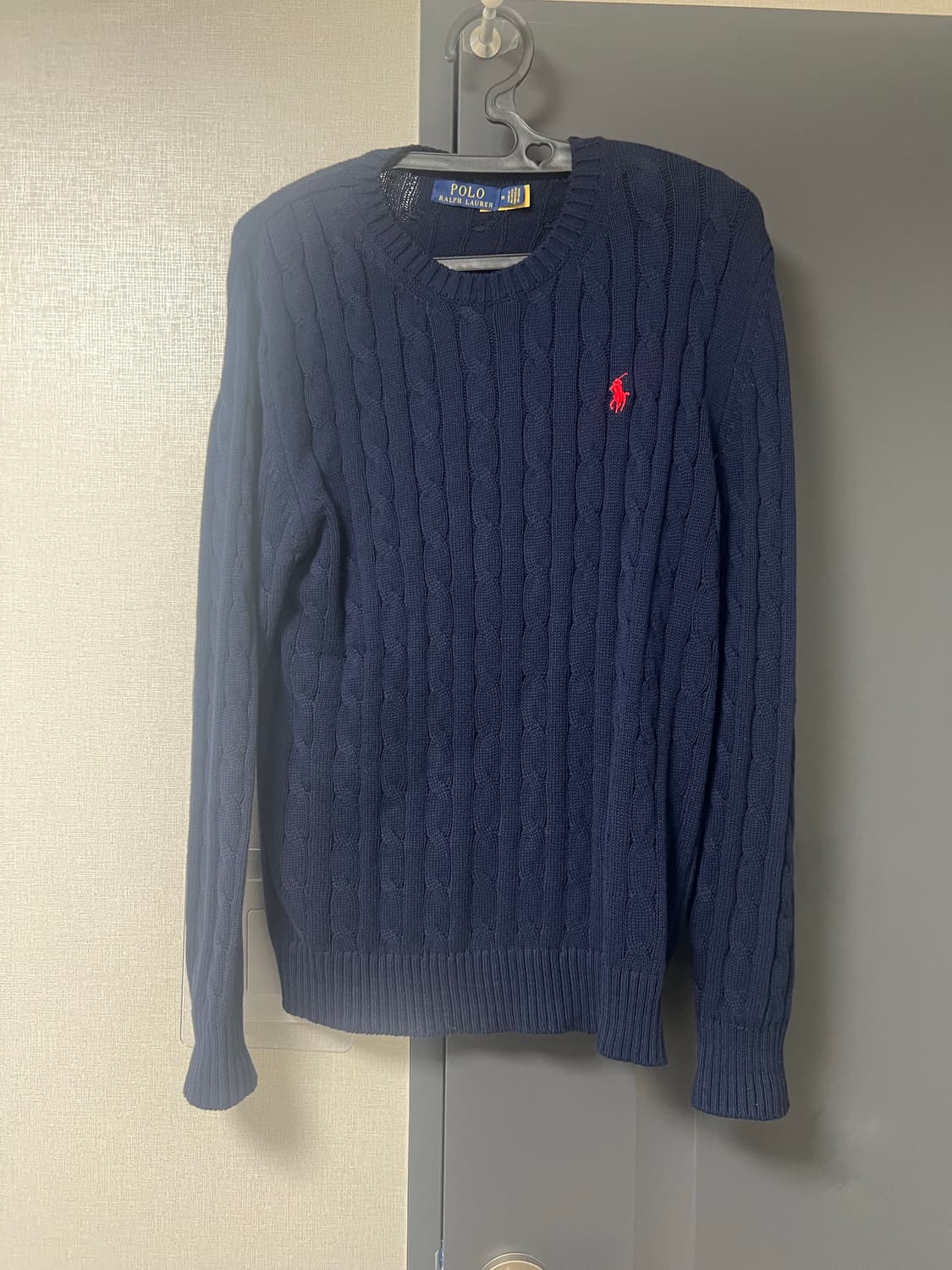 폴로 니트 네이비 상품이미지1