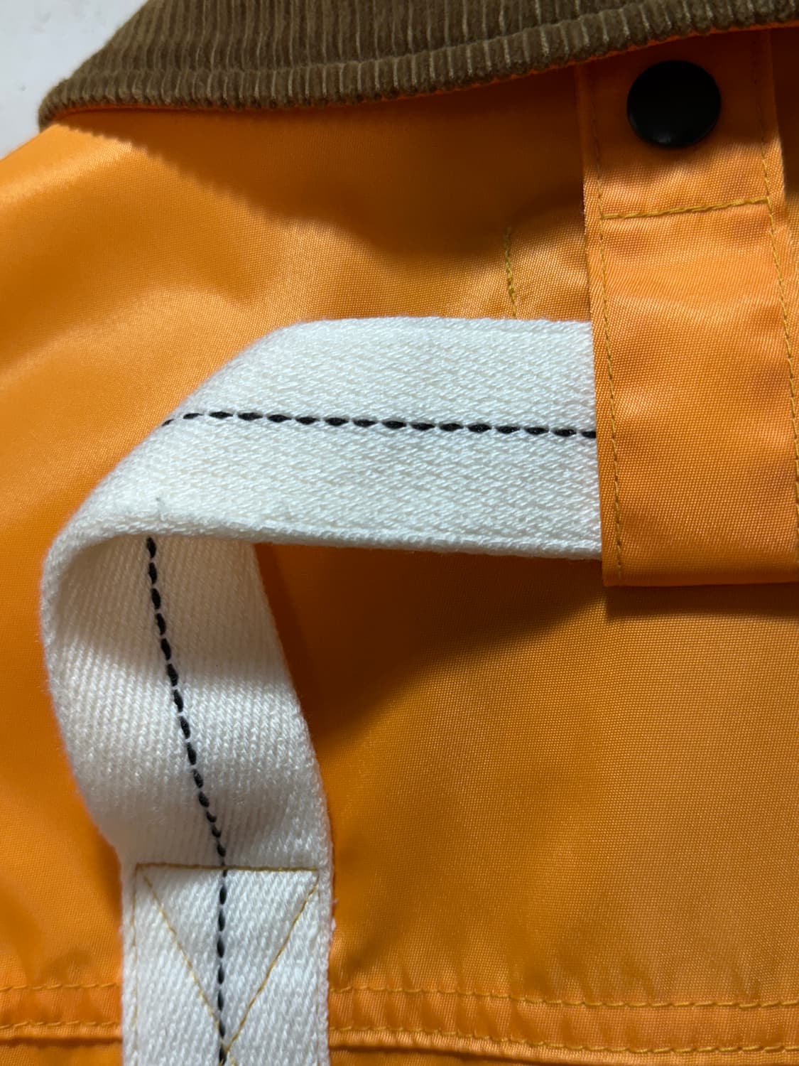 Comme des GARCONS 꼼데가르송 코듀로이 카라 나일론 트윌 재 상품이미지9