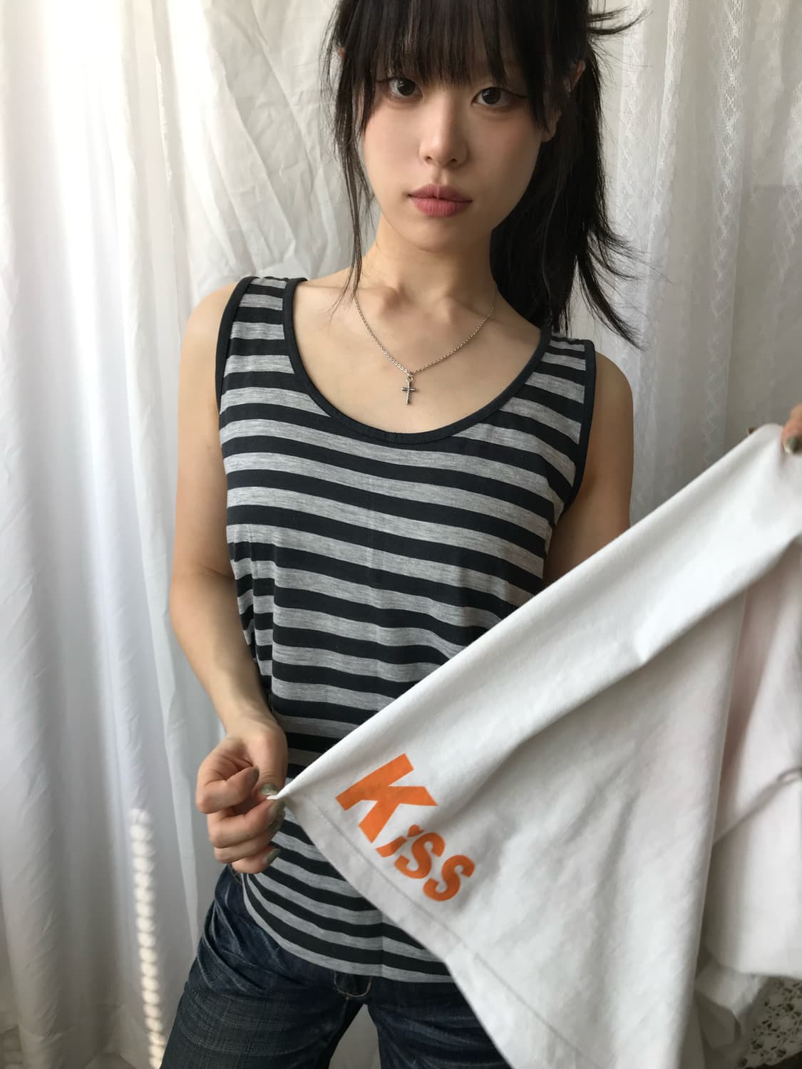 컨츄리 라이프 스트라이프 나시 상품이미지3