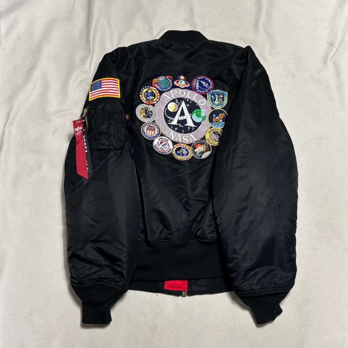 L 알파인더스트리 NASA MA-1 리버시블 플라이트 자켓 상품이미지3
