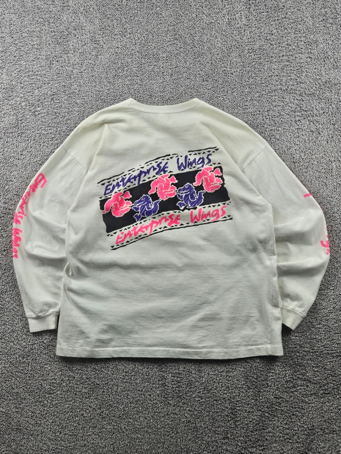 빈티지 프린팅 싱글 스티치 롱 슬리브 ( L추정 ) / 11142 상품이미지1