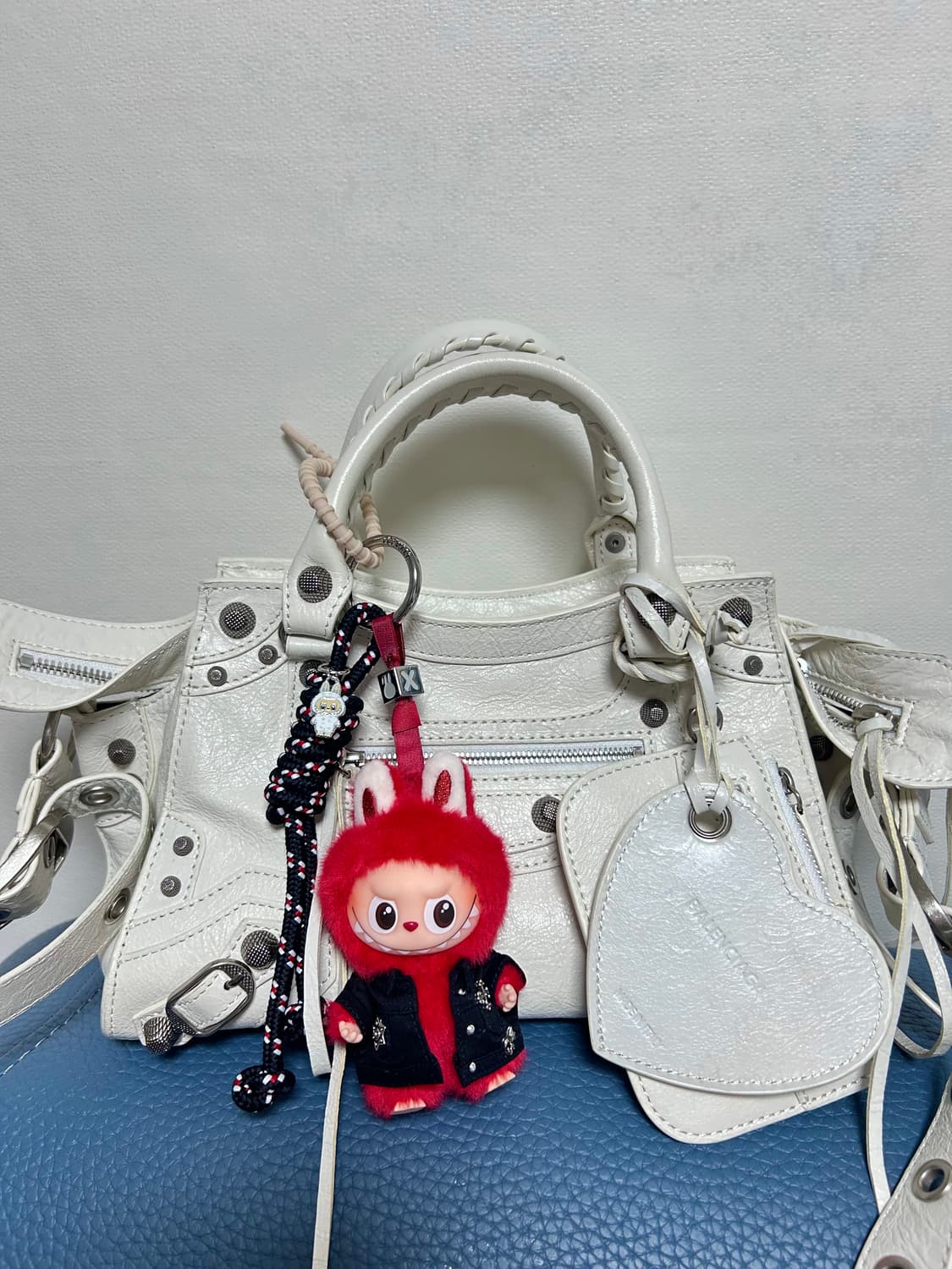 ❤️라부부 내 마음속 비밀번호 “X” — red 커스텀 미니키링 상품이미지6