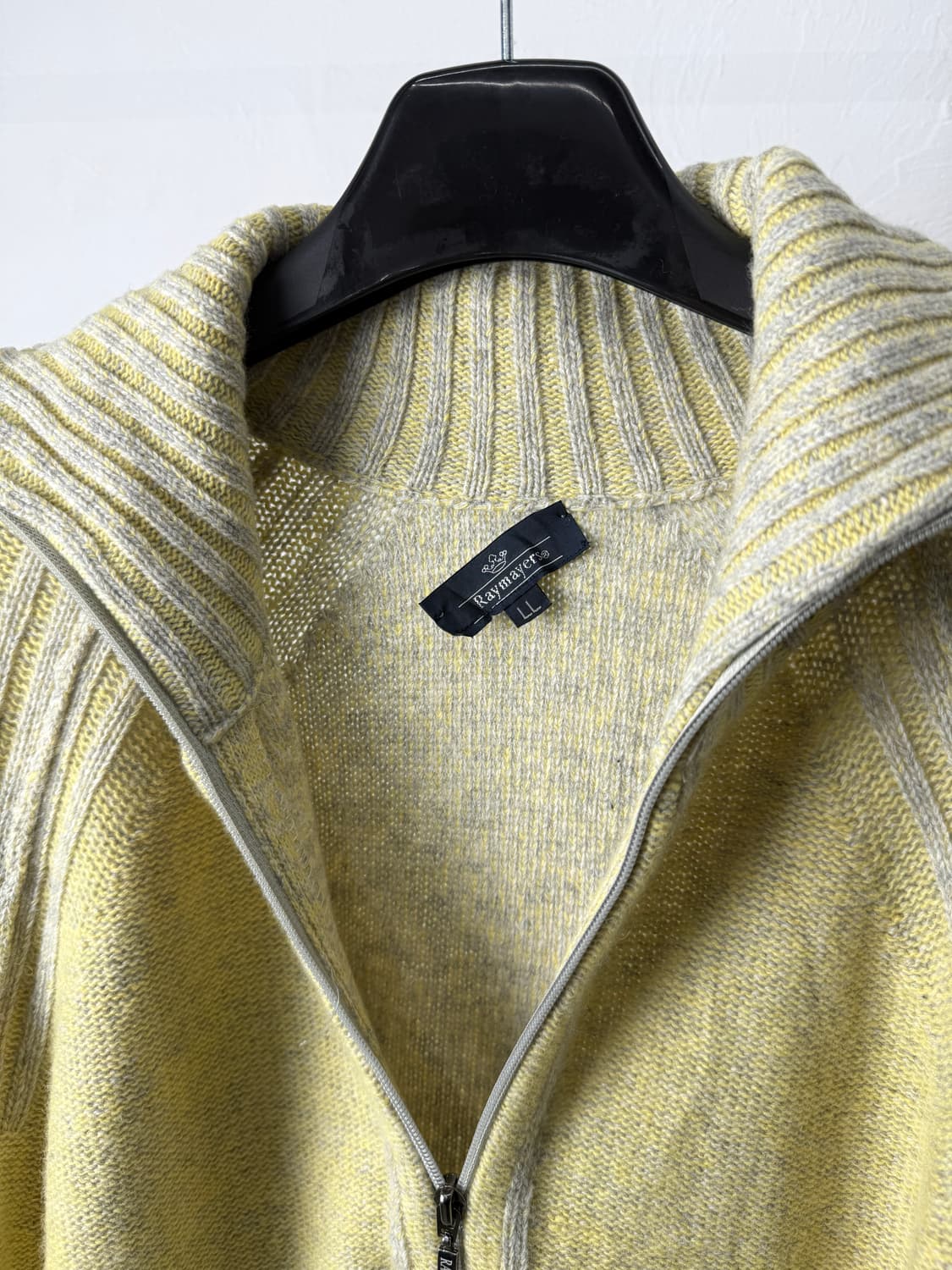 Raymayers 투웨이 니트 집업 상품이미지3