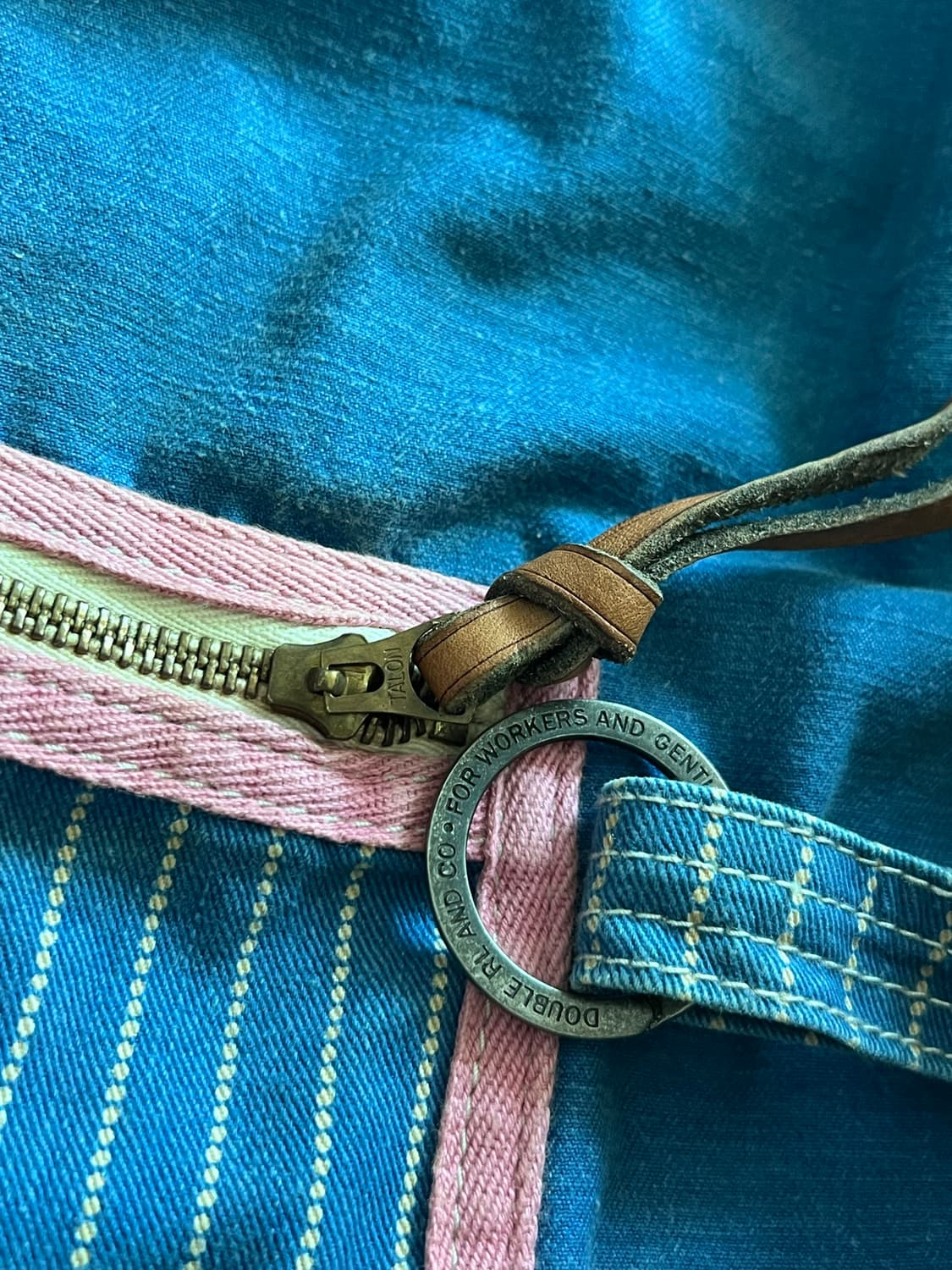 RRL indigo messenger bag 판매 상품이미지6