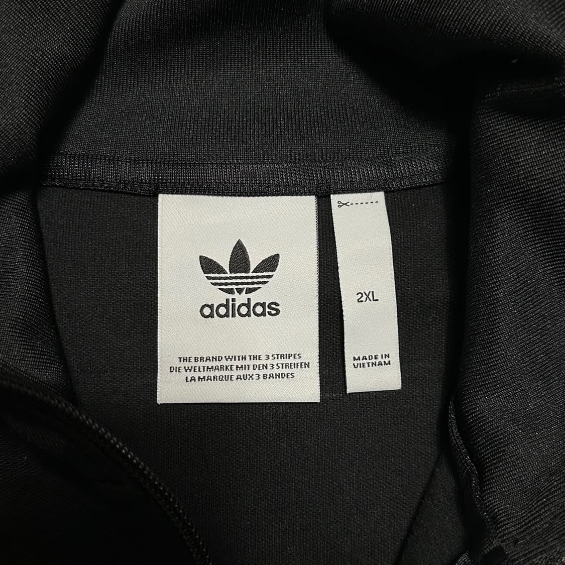 2XL 아디다스 블랙 베켄바우어 트랙탑 상품이미지4