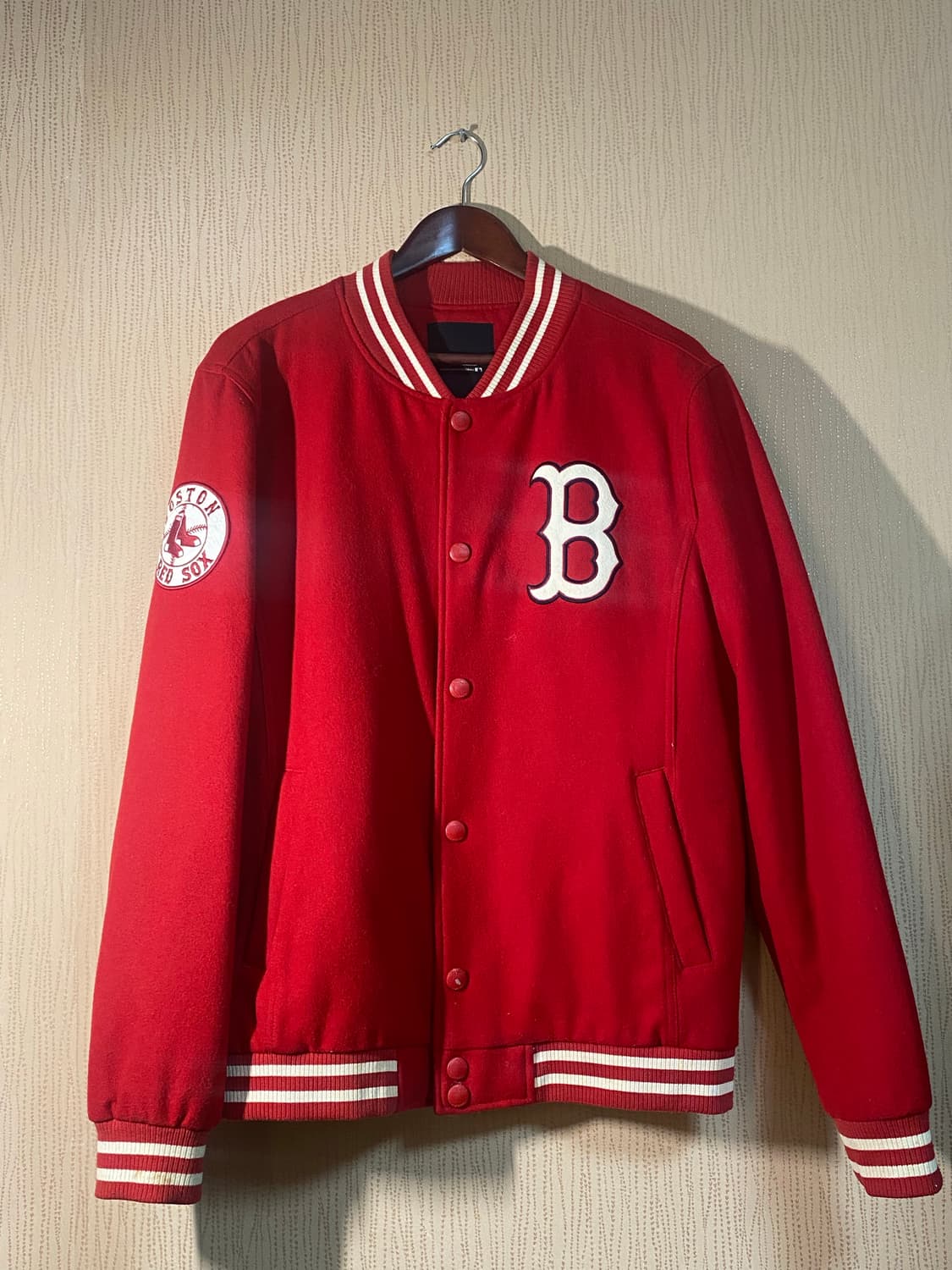 [L-XL] MLB Boston Red Sox Varsity Jacket 상품이미지1