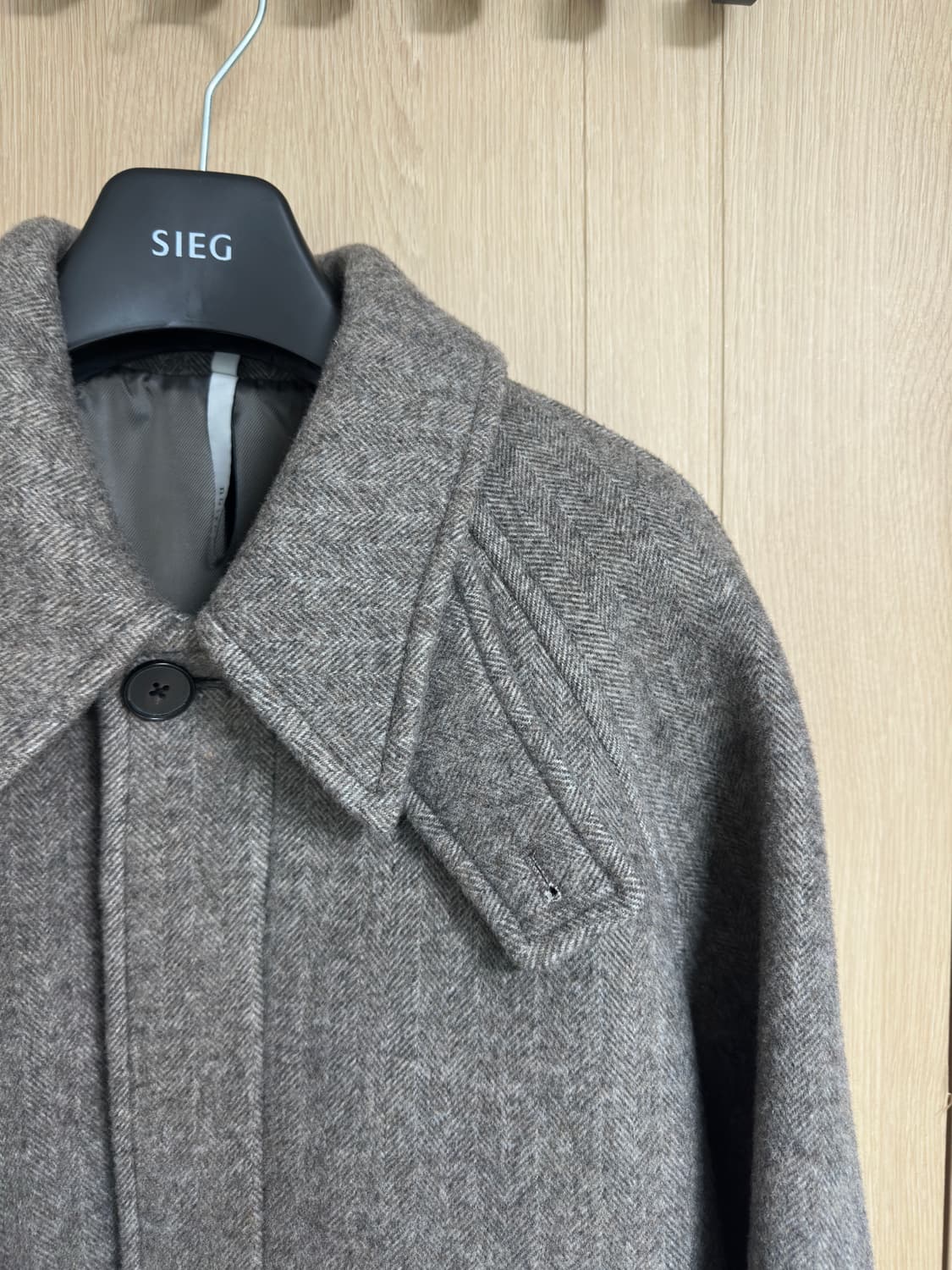 노이어 발마칸 해링본 코트  상품이미지3