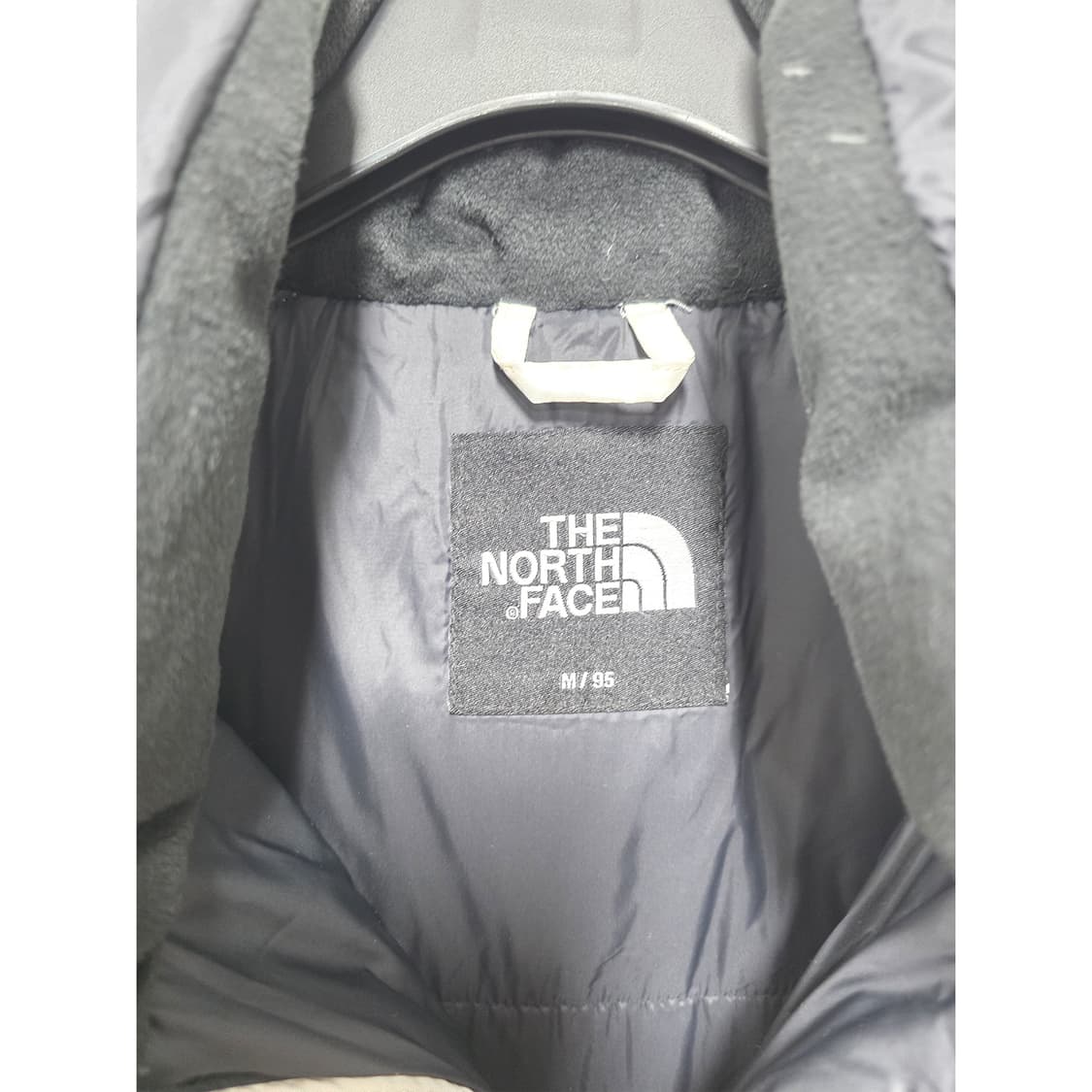 택포) 노스페이스 화이트 롱패딩 M 상품이미지2