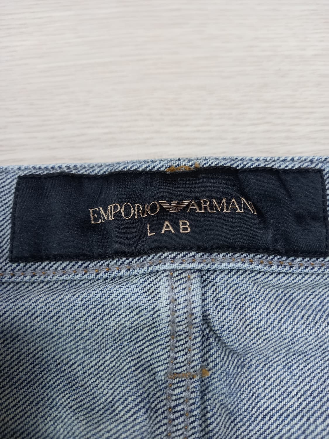 31 EMPORIO ARMANI 셀비지 슬림일자진 31-510 상품이미지8