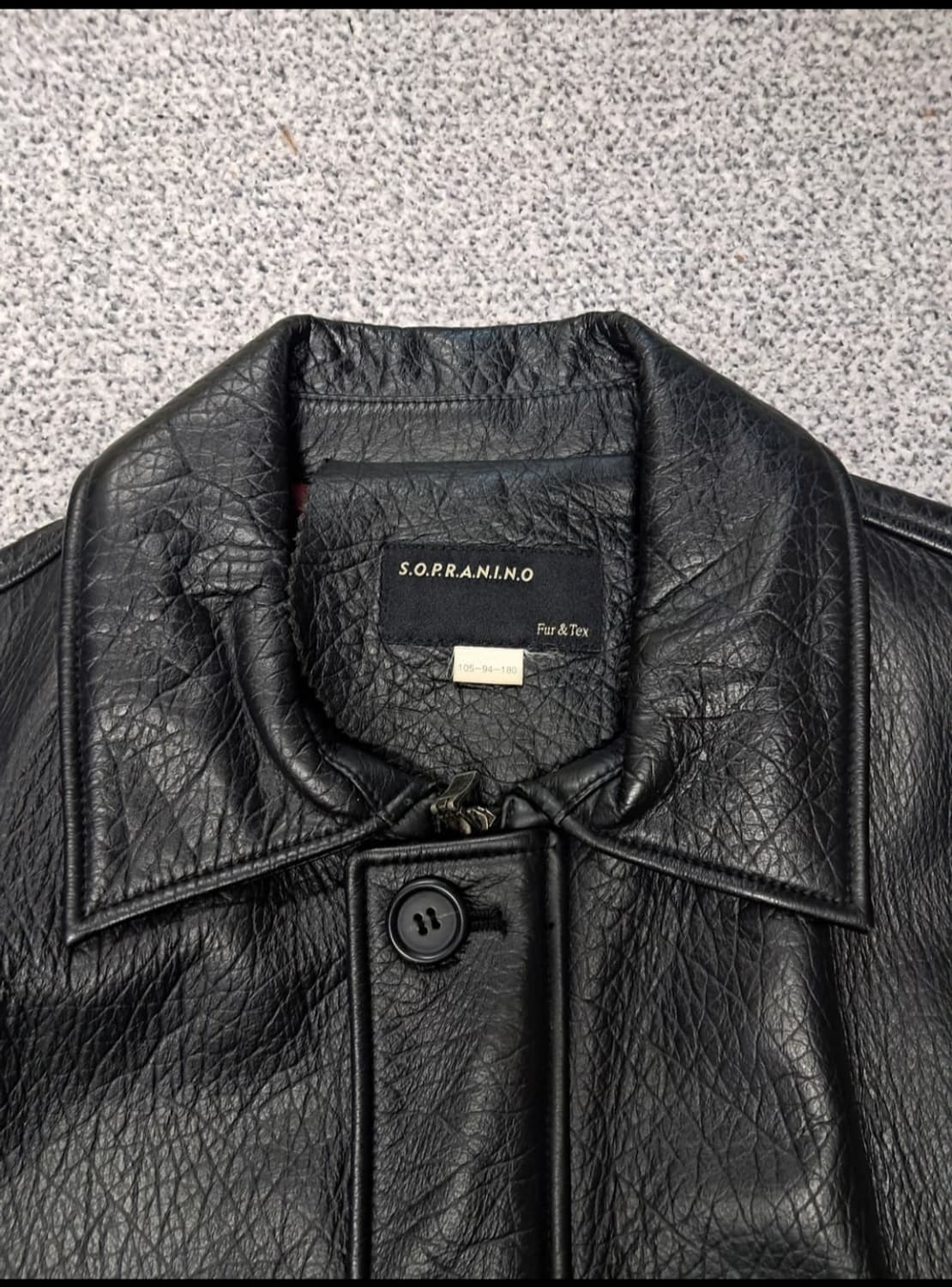 빈티지 레더 카코트 자켓 상품이미지2