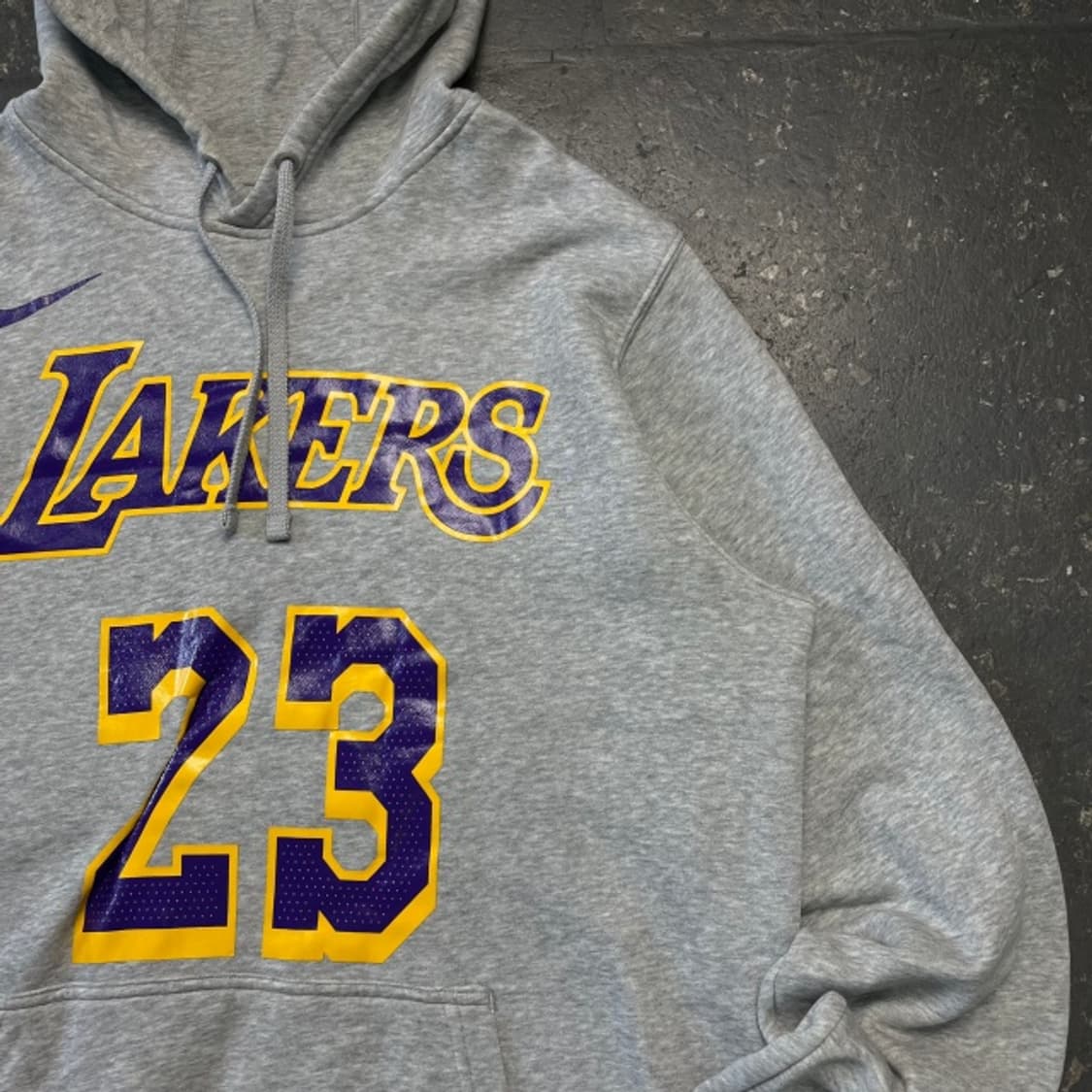 105 나이키 LA레이커스 르브론 후드티 상품이미지2