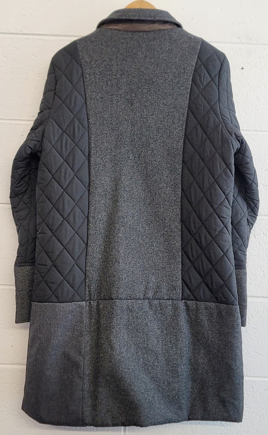 노스페이스 화이트라벨(여성용) 퀼팅 믹스 패딩코트(자켓) 판매 상품이미지3