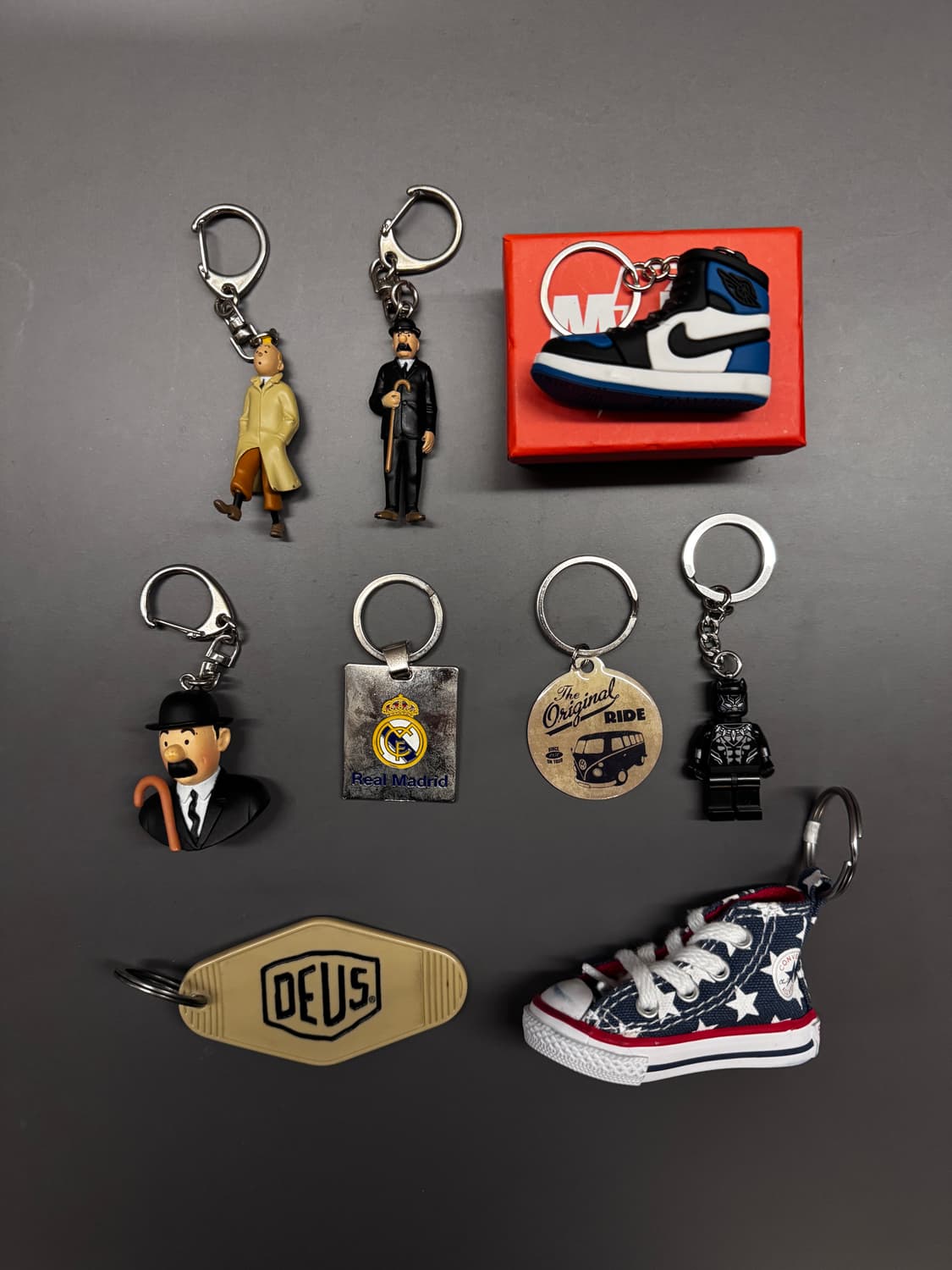 데우스/컨버스/틴틴/레고 등 키링 상품이미지1