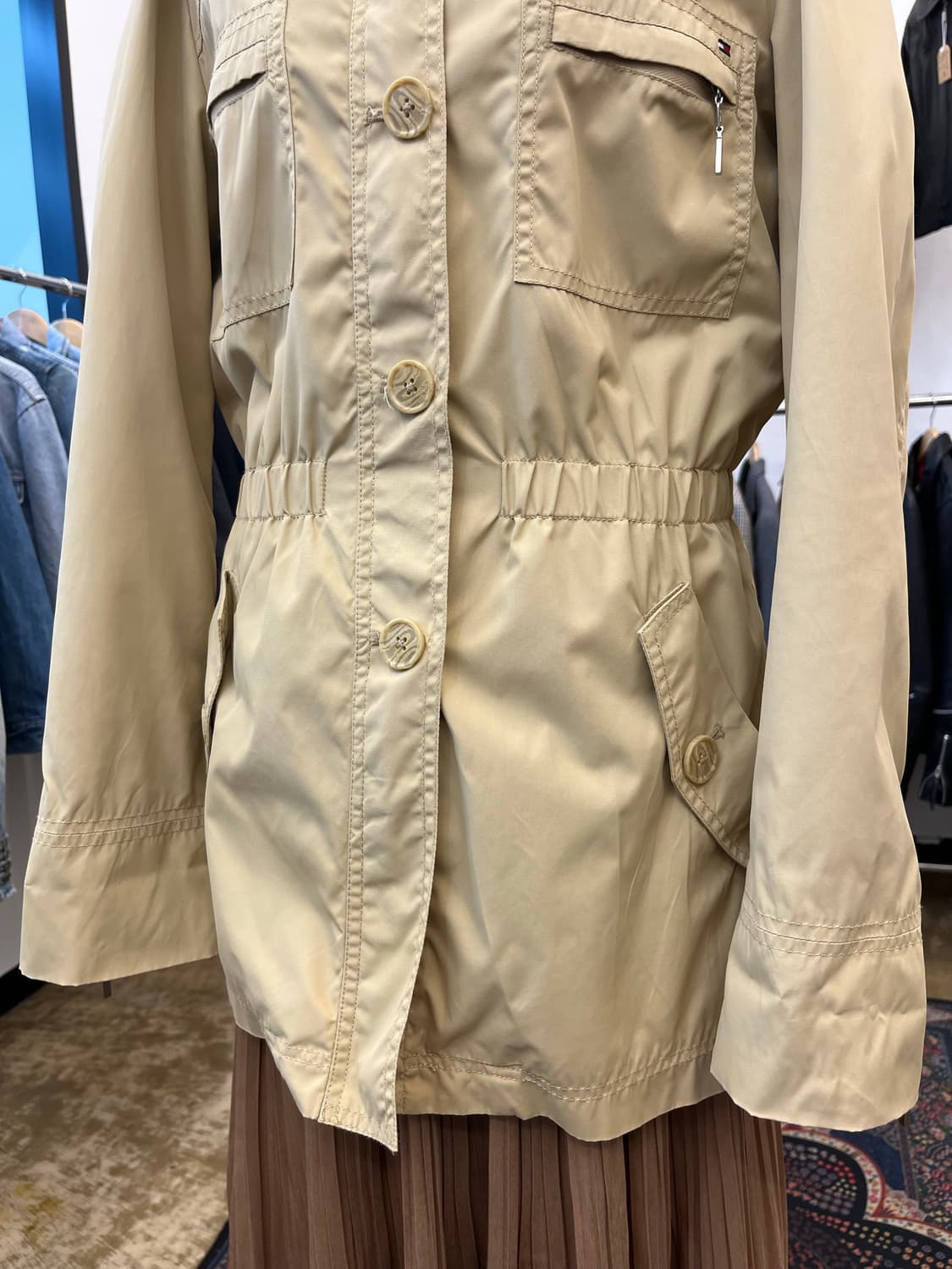 타미힐피거 나일론 후드 파카 자켓 상품이미지4