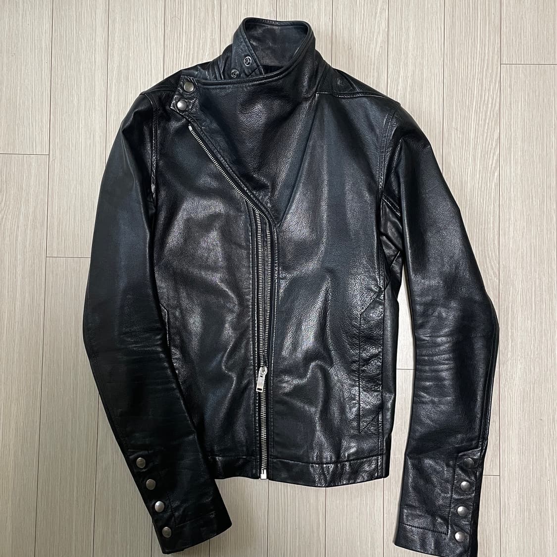 릭 오웬스 바우하우스 레더 자켓 상품이미지1